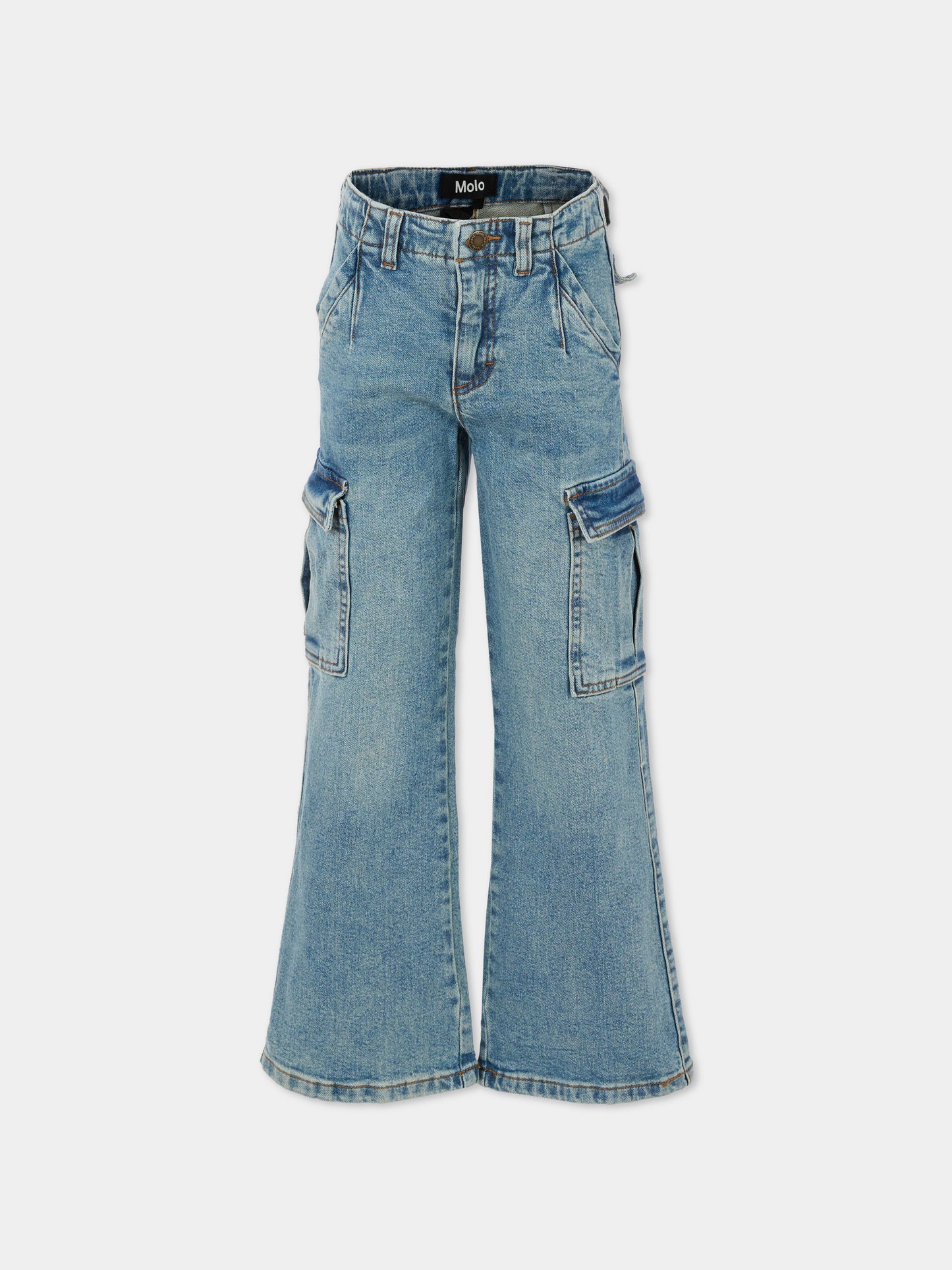 Jeans Addy blu per bambina,Molo,2W25I113 1109