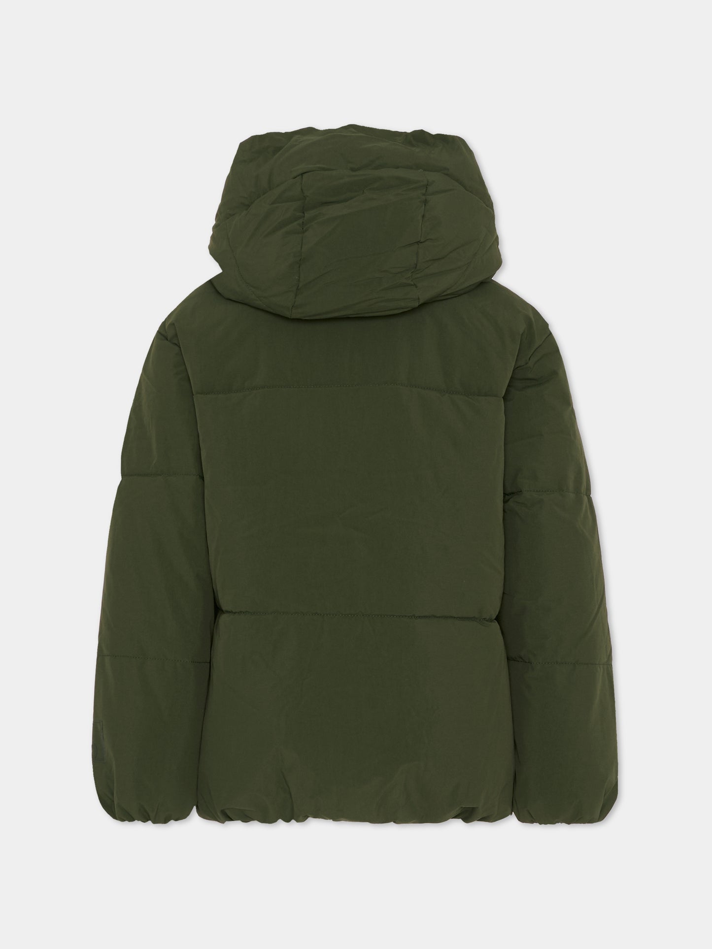 Piumino Hayden verde per bambino con logo,Molo,5W25M302 5534