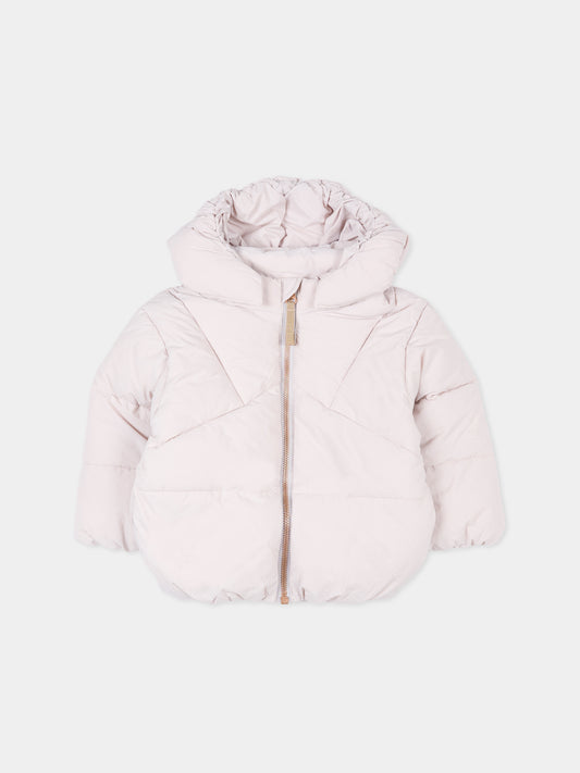 Piumino Harpo lilla per neonata con coniglio,Molo,5W25M318 5559