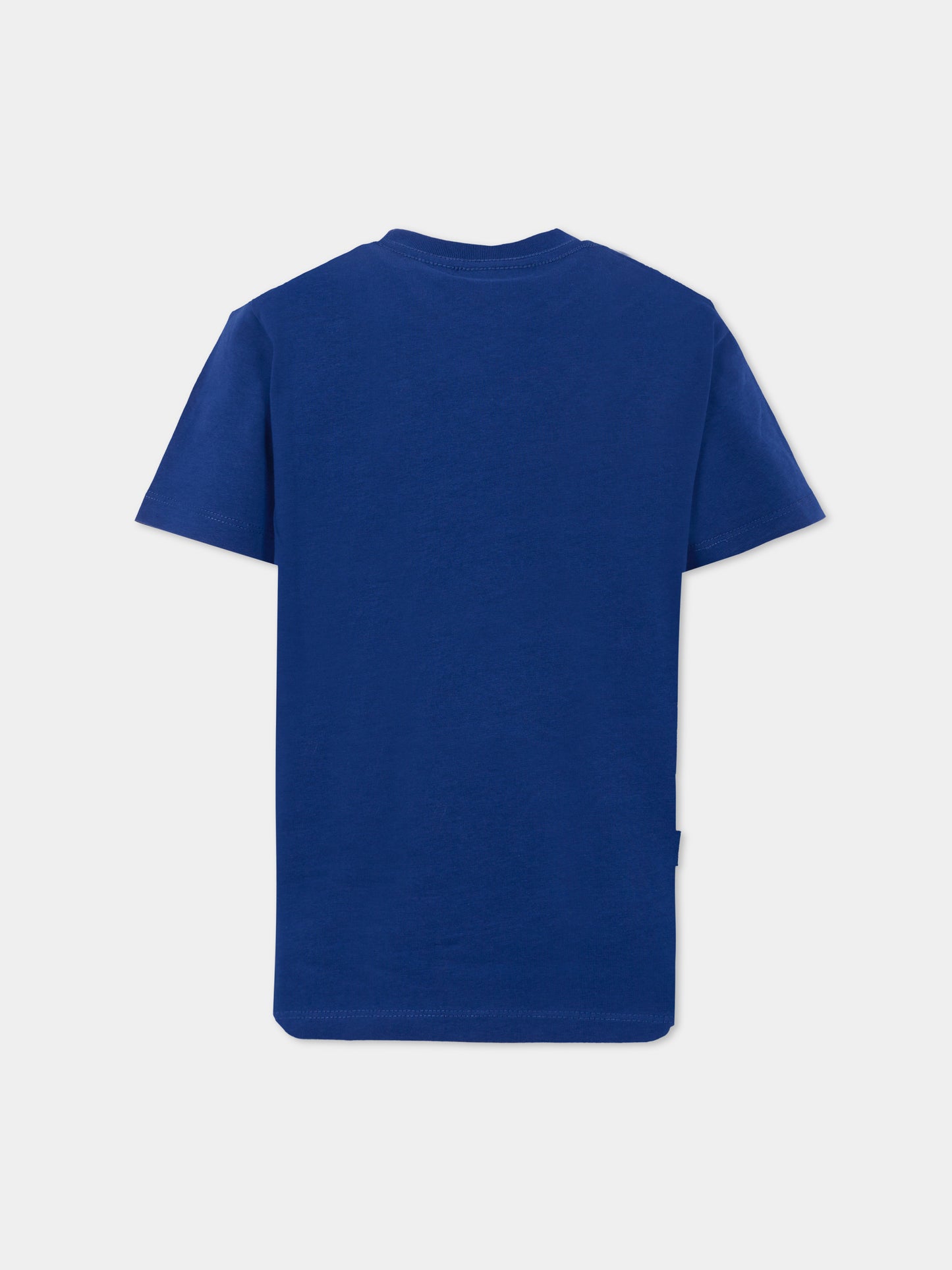 T-shirt Roxo blu per bambini con smile,Molo,6W25A201 5527