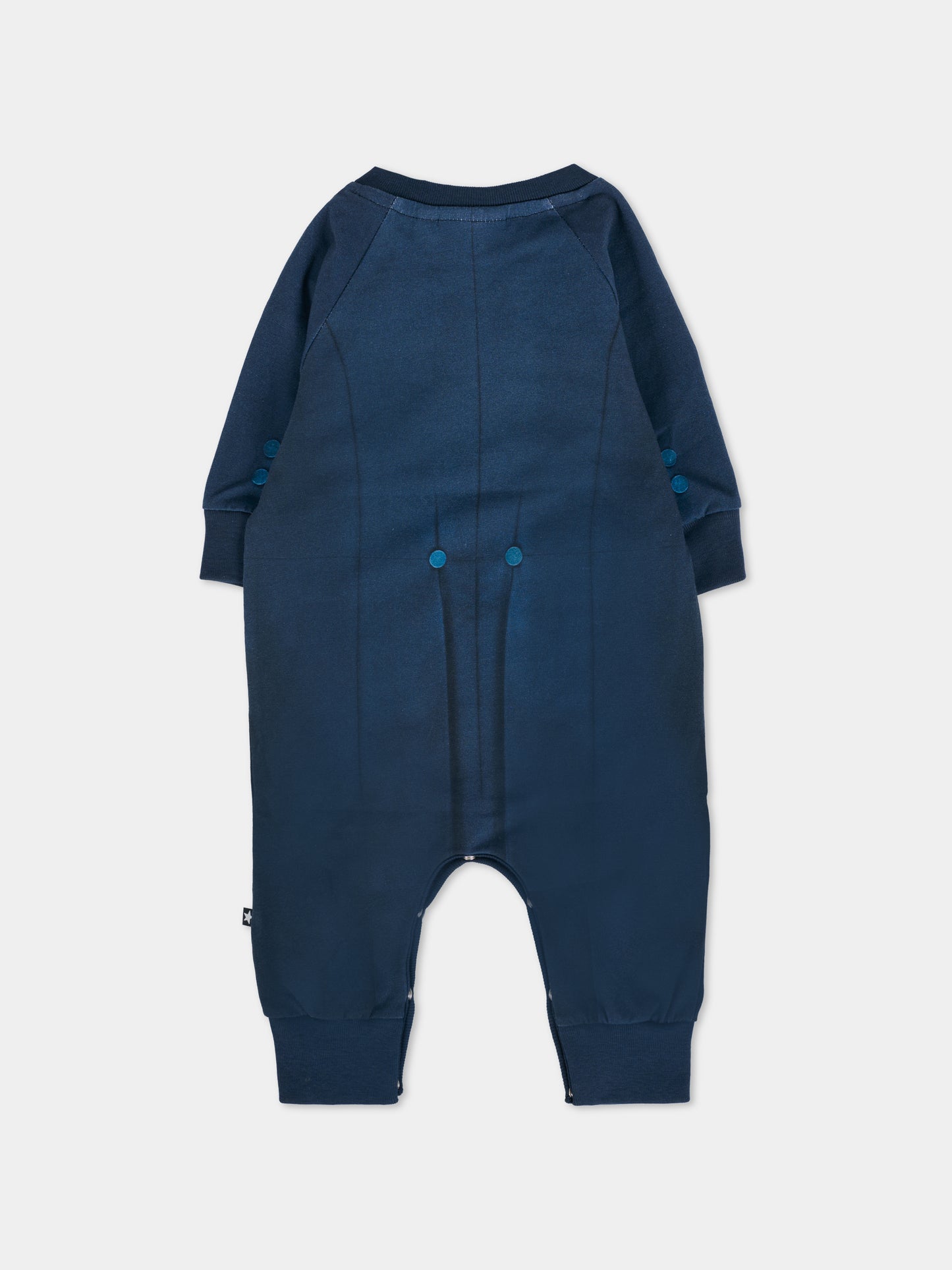 Tutina Fairfax blu per neonato con smoking,Molo,6W25B503 9765