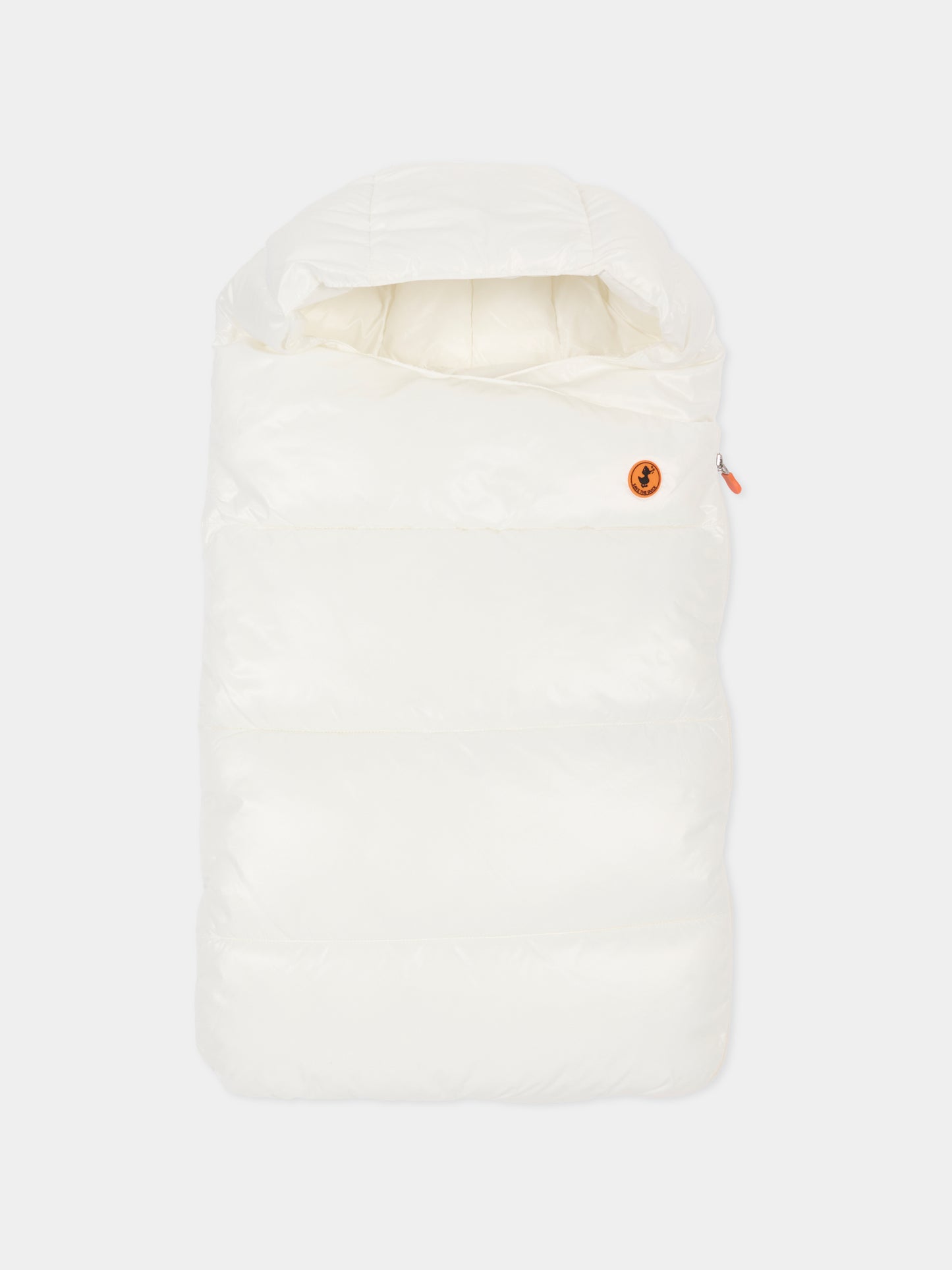 Sacco nanna Kay bianco per neonati con logo,Save The Duck Kids,I30001X LOVE21 00002