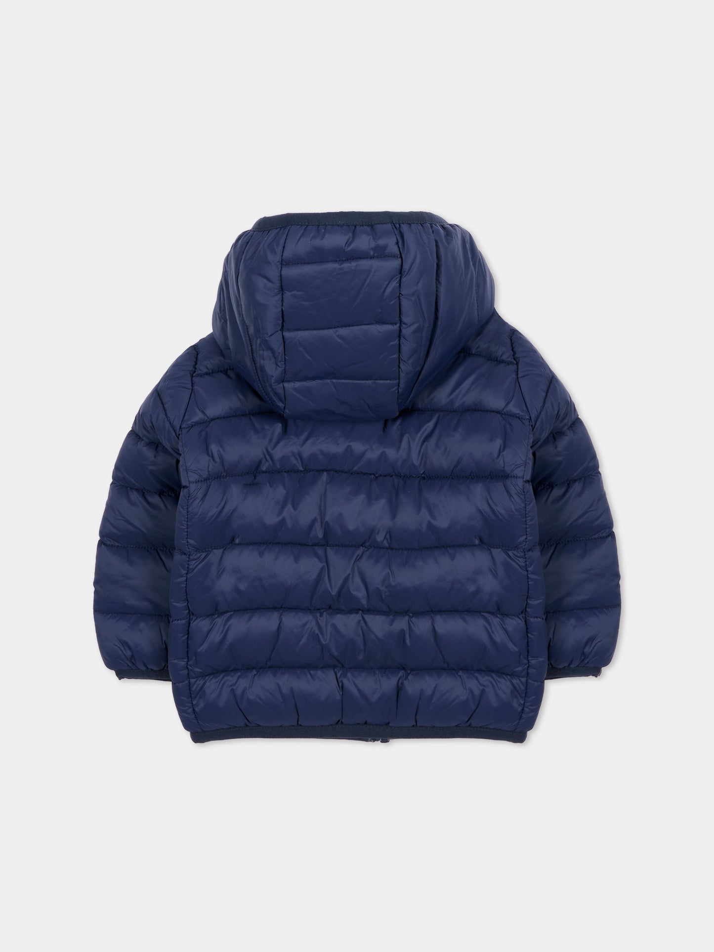 Piumino Wally blu per neonato con logo,Save The Duck Kids,I30003X GIGA21 90000