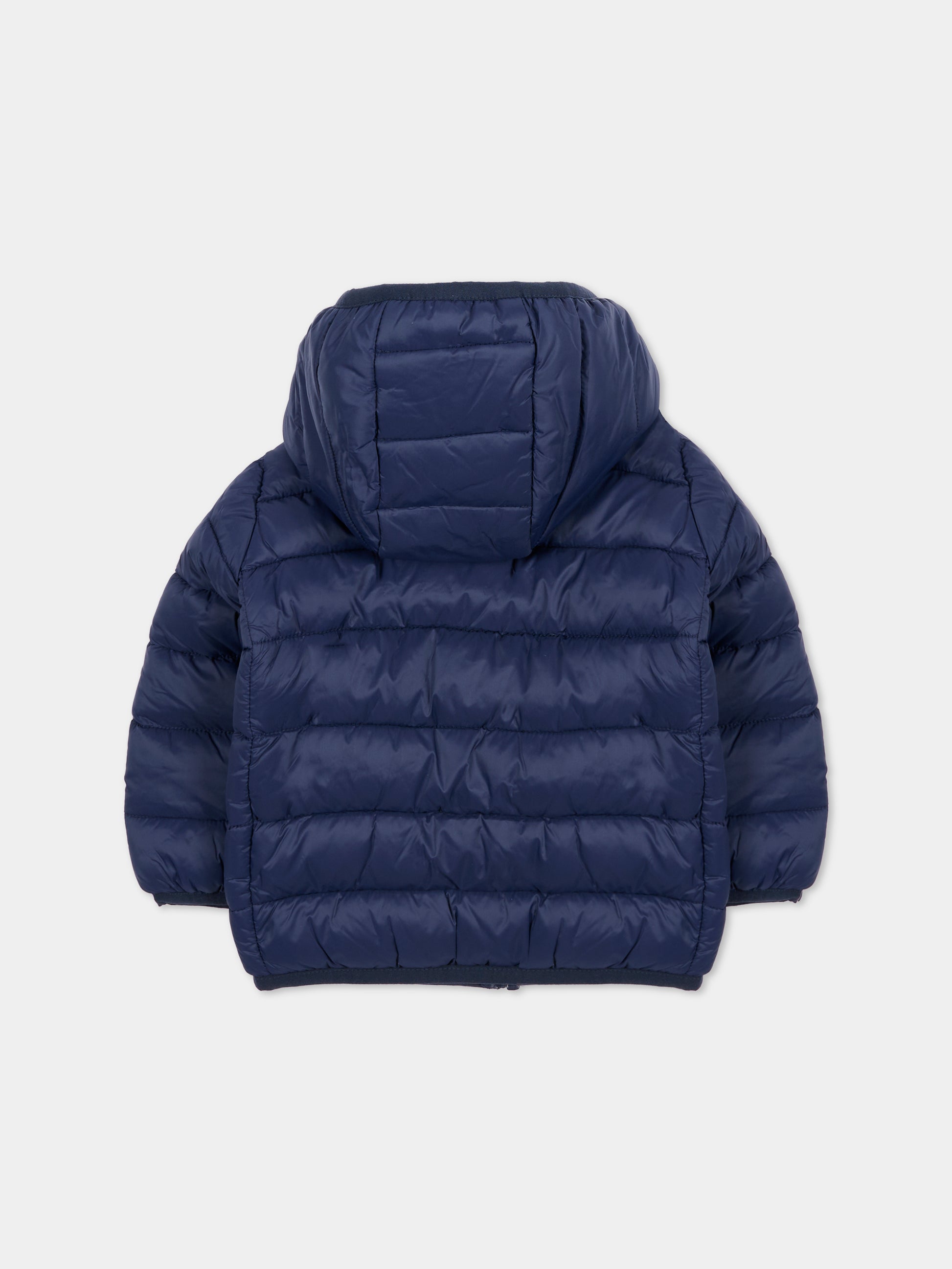 Piumino Wally blu per neonato con logo,Save The Duck Kids,I30003X GIGA21 90000