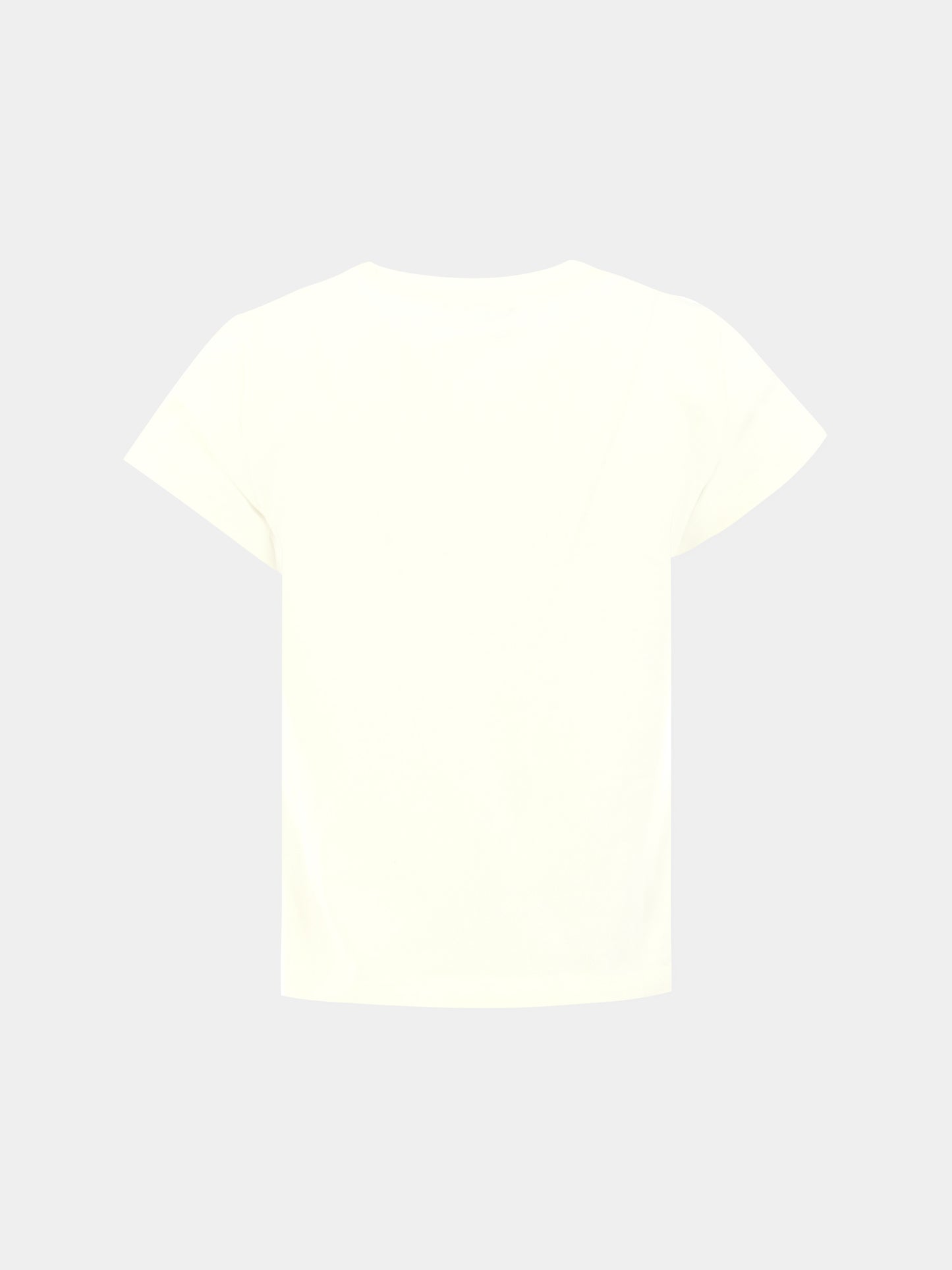 T-shirt avorio per bambina con Teddy Bear e paillettes,Moschino Kids,HCM06K LBA11 10063