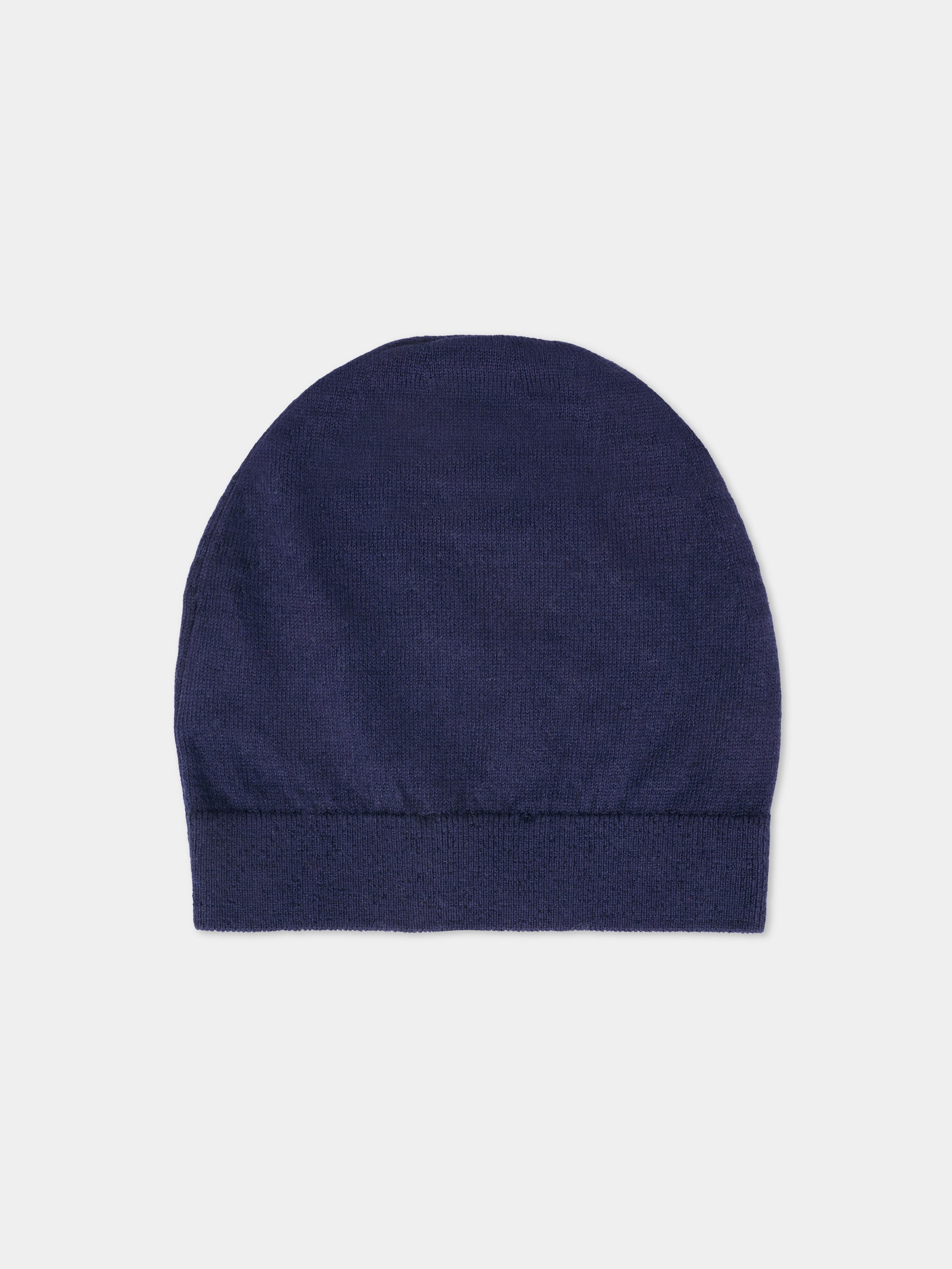 Berretto blu per bambini con Teddy Bear e logo,Moschino Kids,HUX02O LHE43 40016