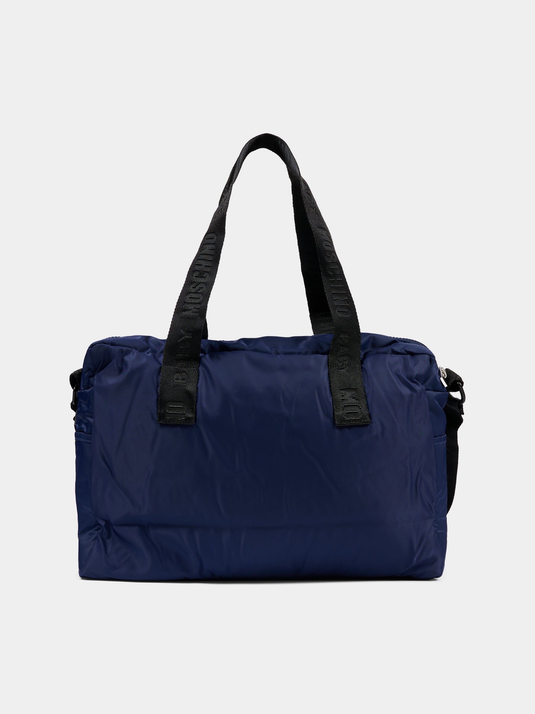 Borsa mamma blu per neonati con Teddy Bear,Moschino Kids,MMX04K L3A89 40016