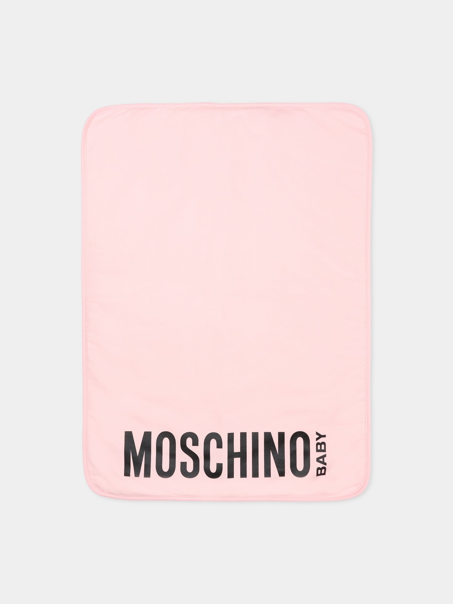 Borsa mamma rosa per neonata con Teddy Bear,Moschino Kids,MMX04K L3A89 50209