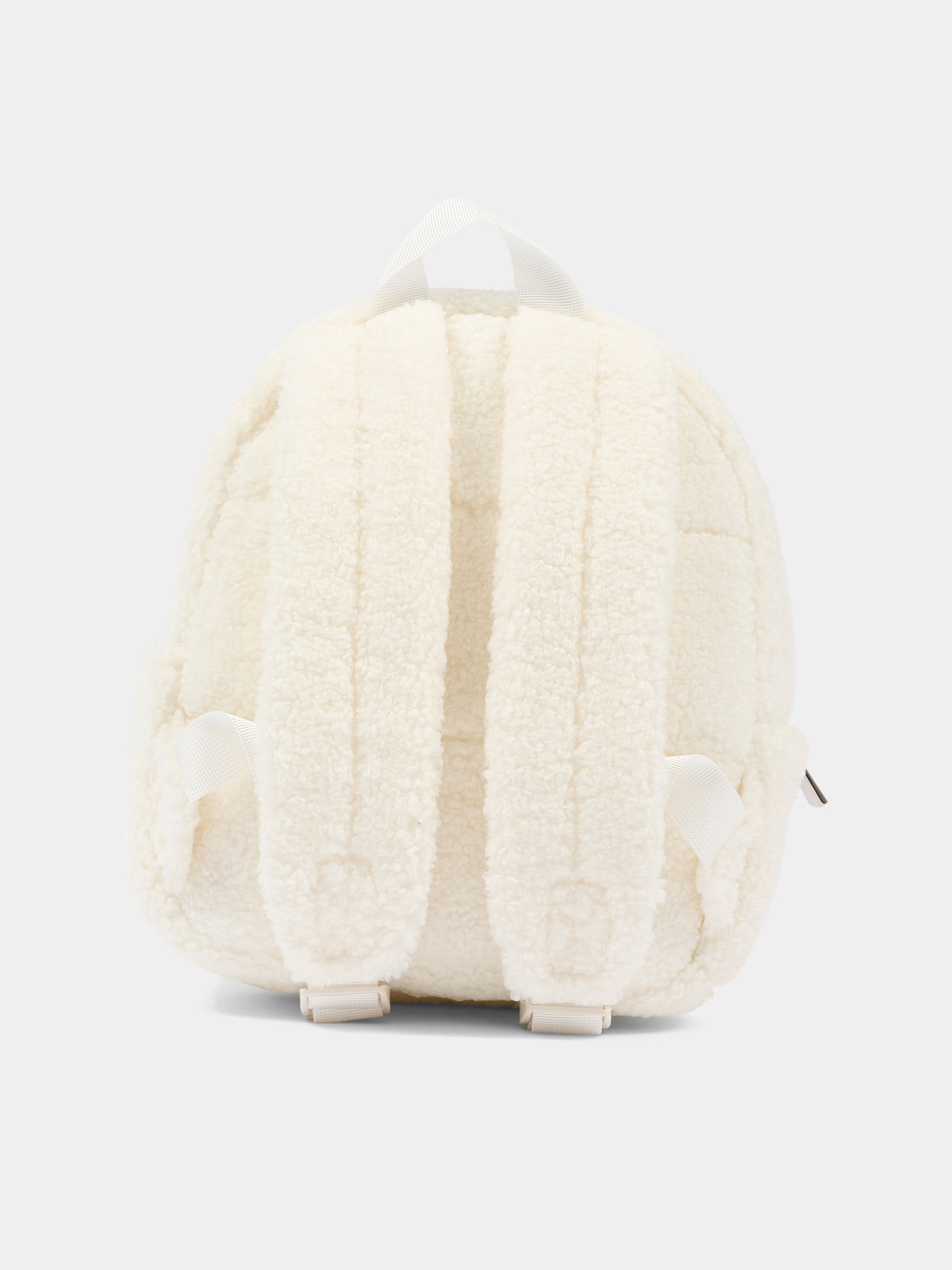 Zaino avorio per neonati con Teddy Bear,Moschino Kids,MUX05D LIA00 10063