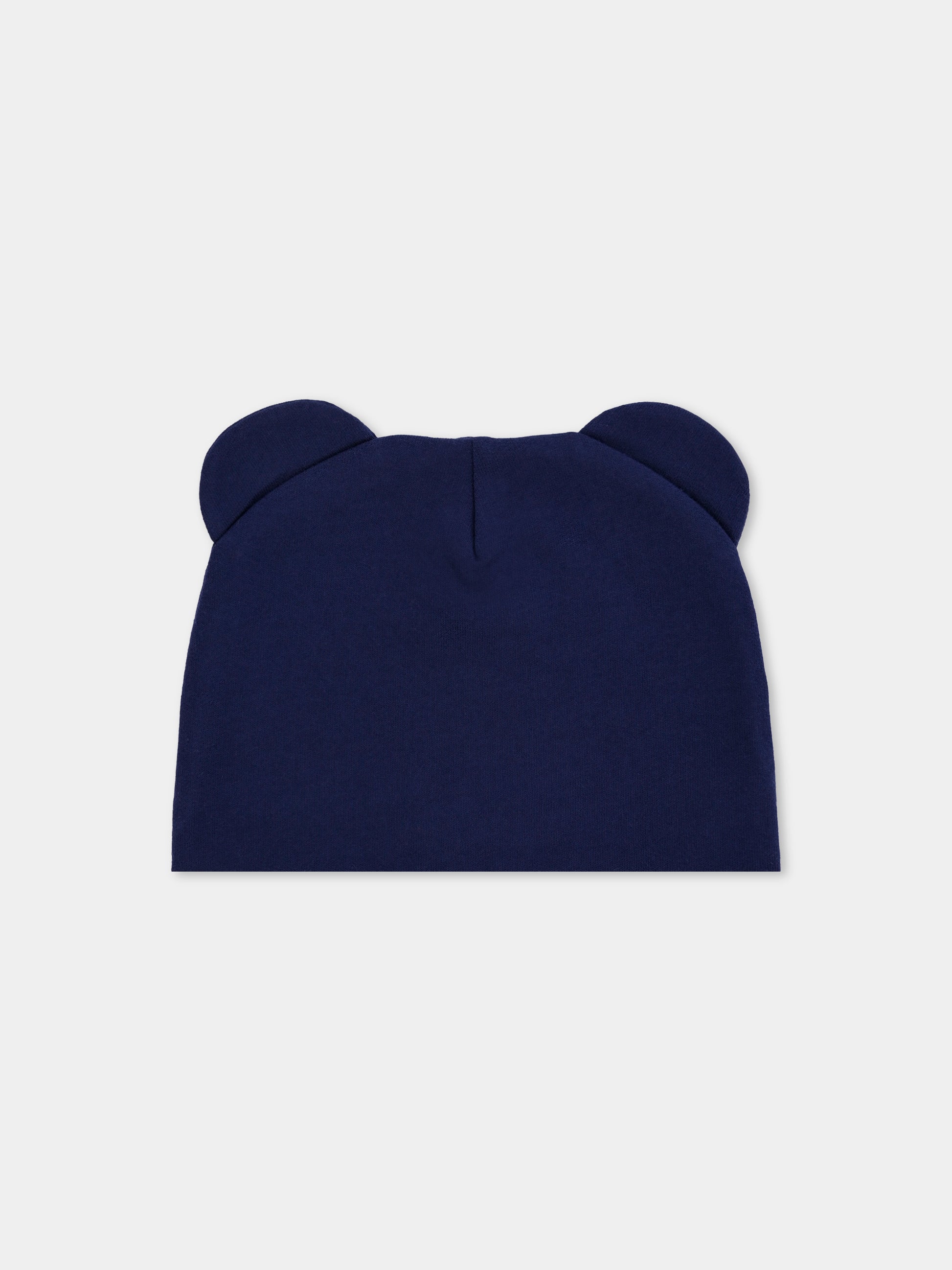Berretto blu per neonato con Teddy Bear,Moschino Kids,MUX05H LCA40 40016