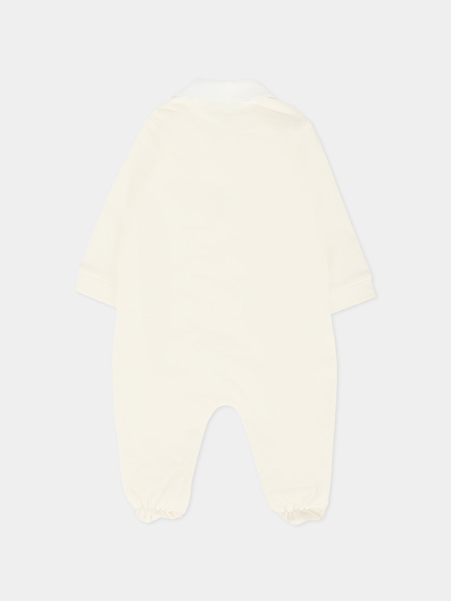 Set tutina avorio per neonati con Teddy Bear,Moschino Kids,MUY08G LCA60 10063