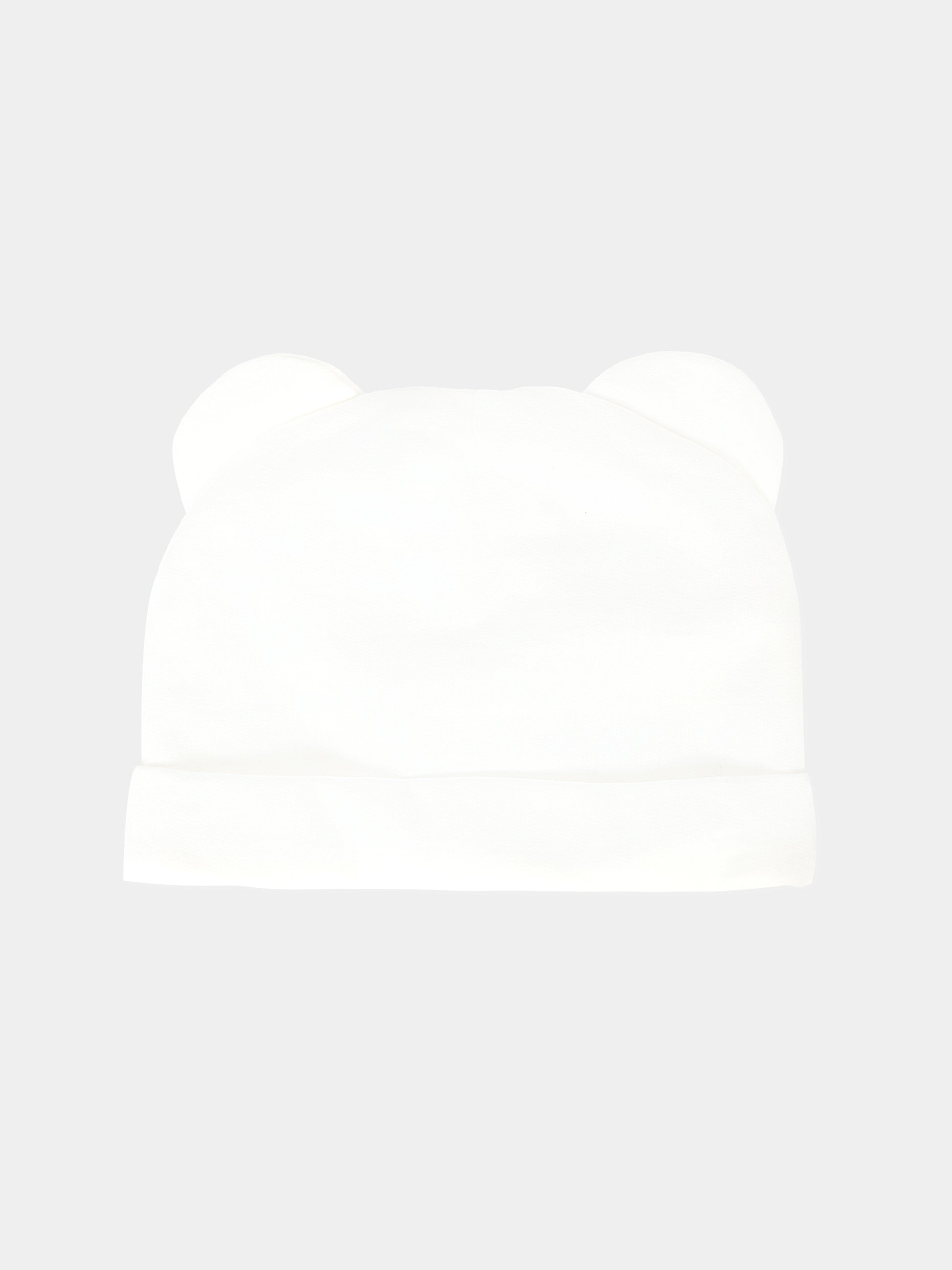 Set accessori avorio per neonati con Teddy Bear,Moschino Kids,MUY08K LCA40 10063