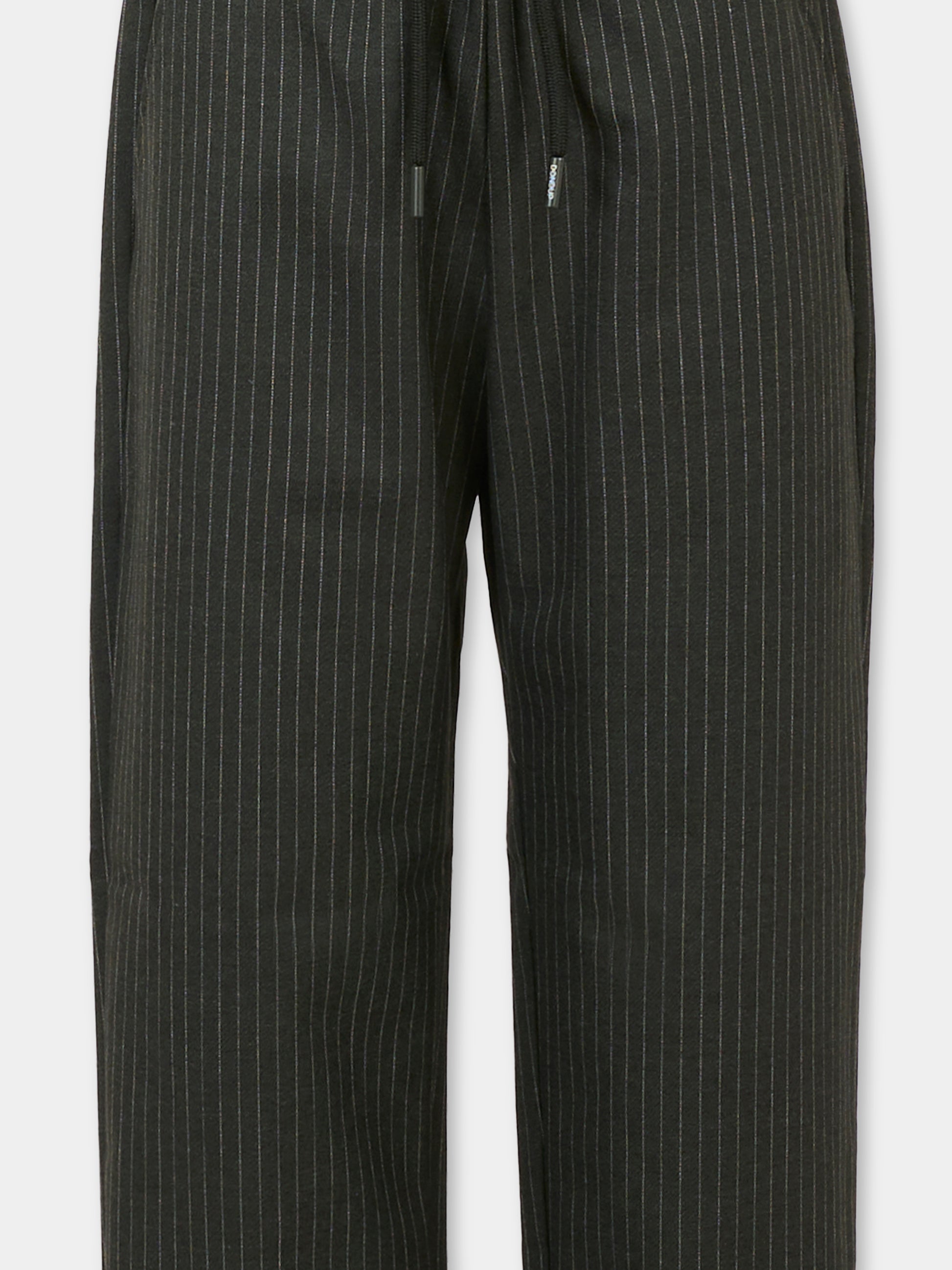 Pantaloni neri per bambino con logo,Dondup Kids,DMPA143 0 TV082 D069