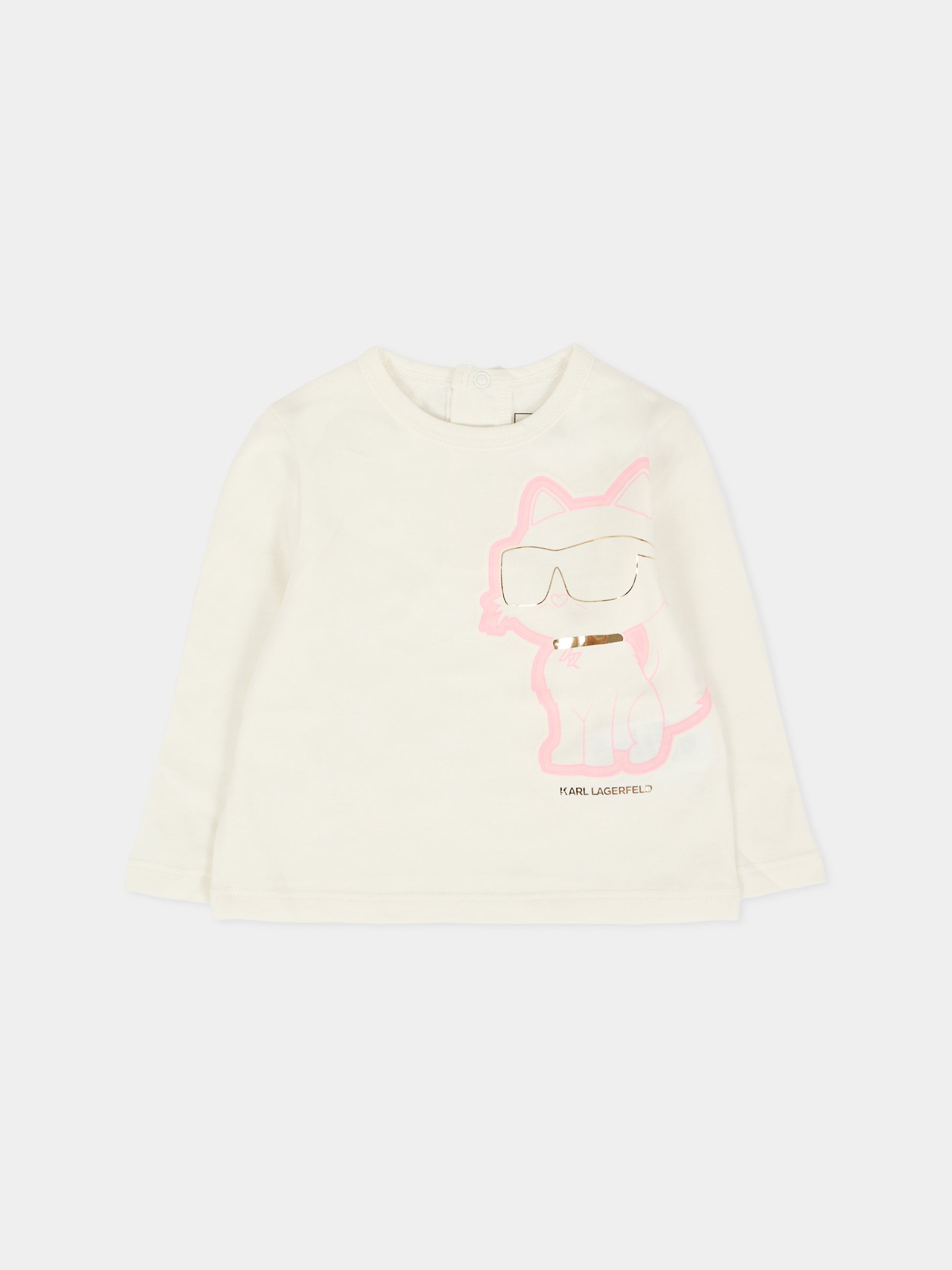 Completo rosa per neonata con Choupette,Karl Lagerfeld Kids,Z30670 N74