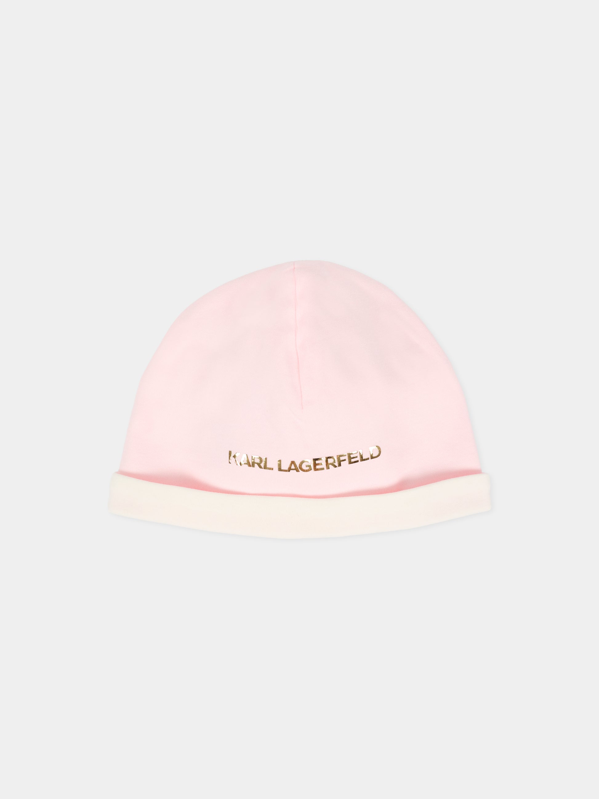 Set tutina rosa per neonata con Choupette,Karl Lagerfeld Kids,Z30968 N74