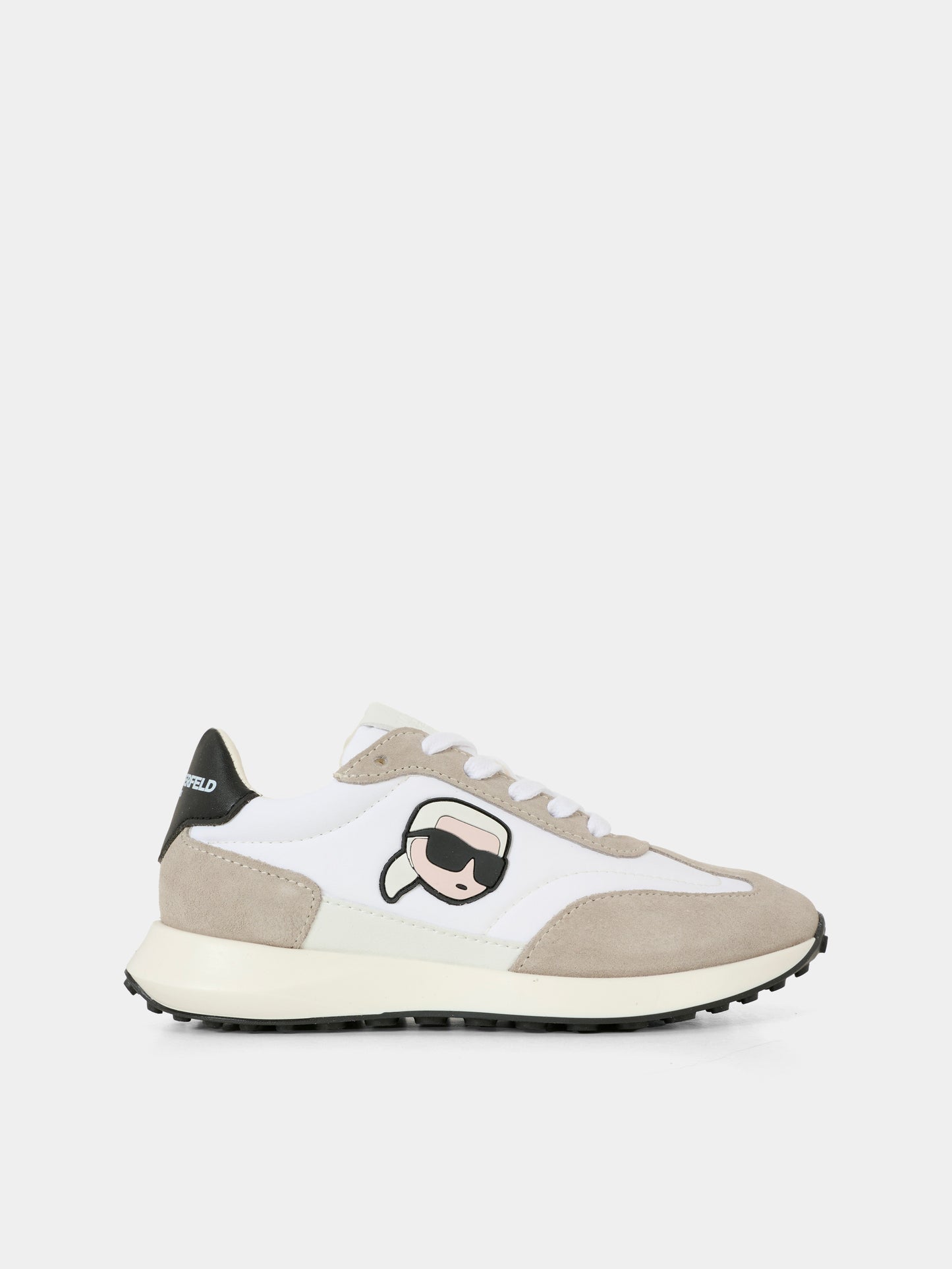 Sneakers bianche per bambino con Karl Lagerfeld,Karl Lagerfeld Kids,Z30977 10P