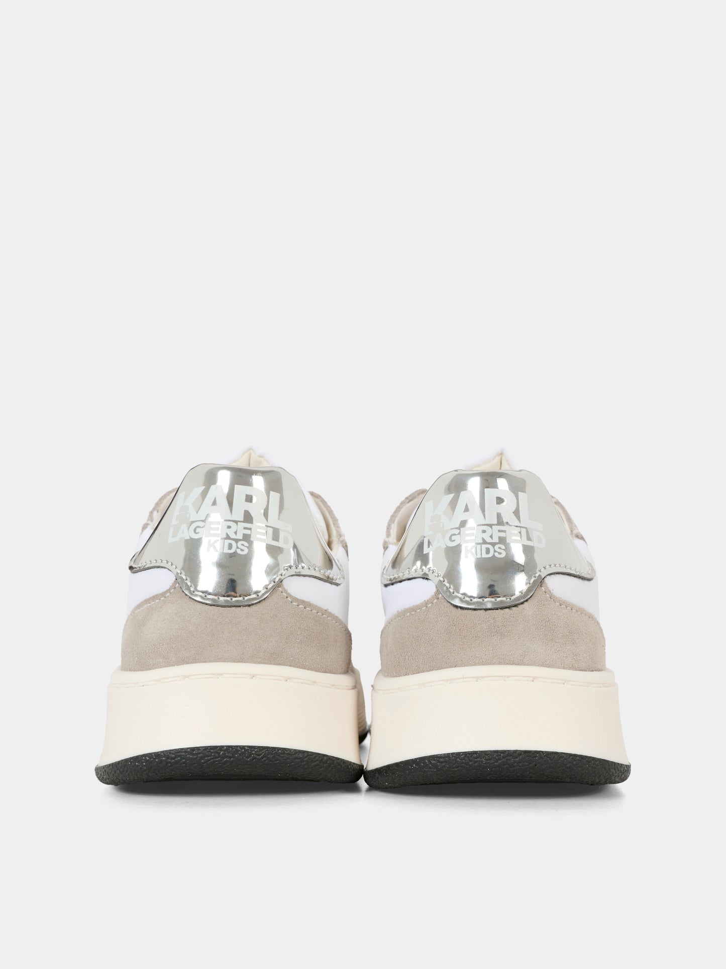 Sneakers bianche per bambina con Choupette,Karl Lagerfeld Kids,Z30986 10P