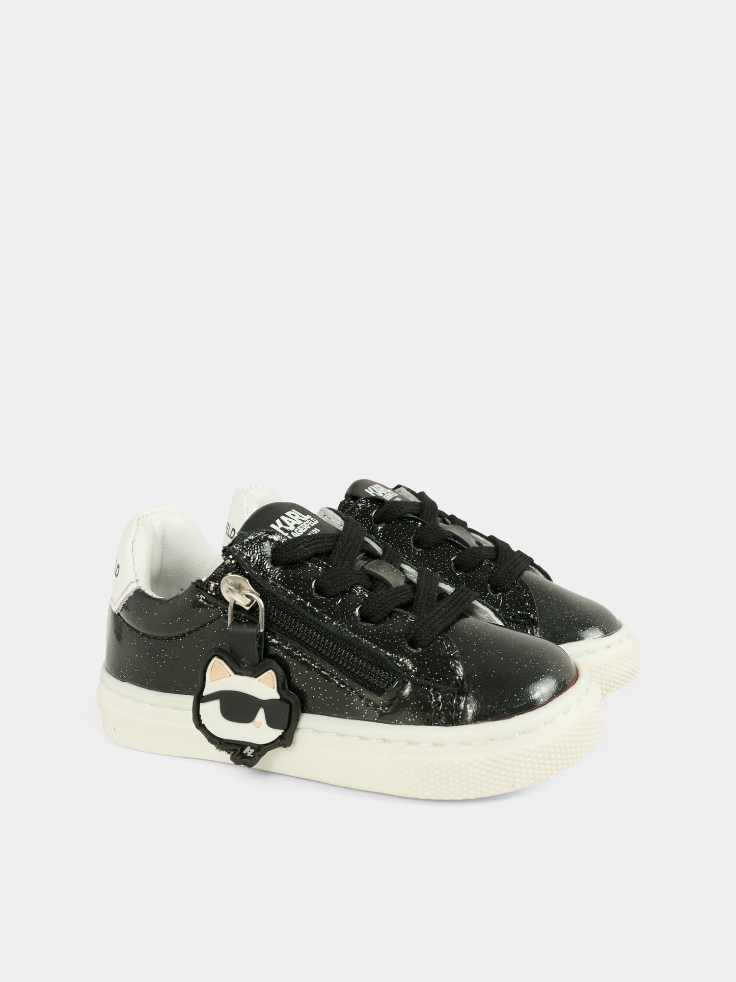 Sneakers nere per neonata e bambina con Choupette,Karl Lagerfeld Kids,Z30989 09B