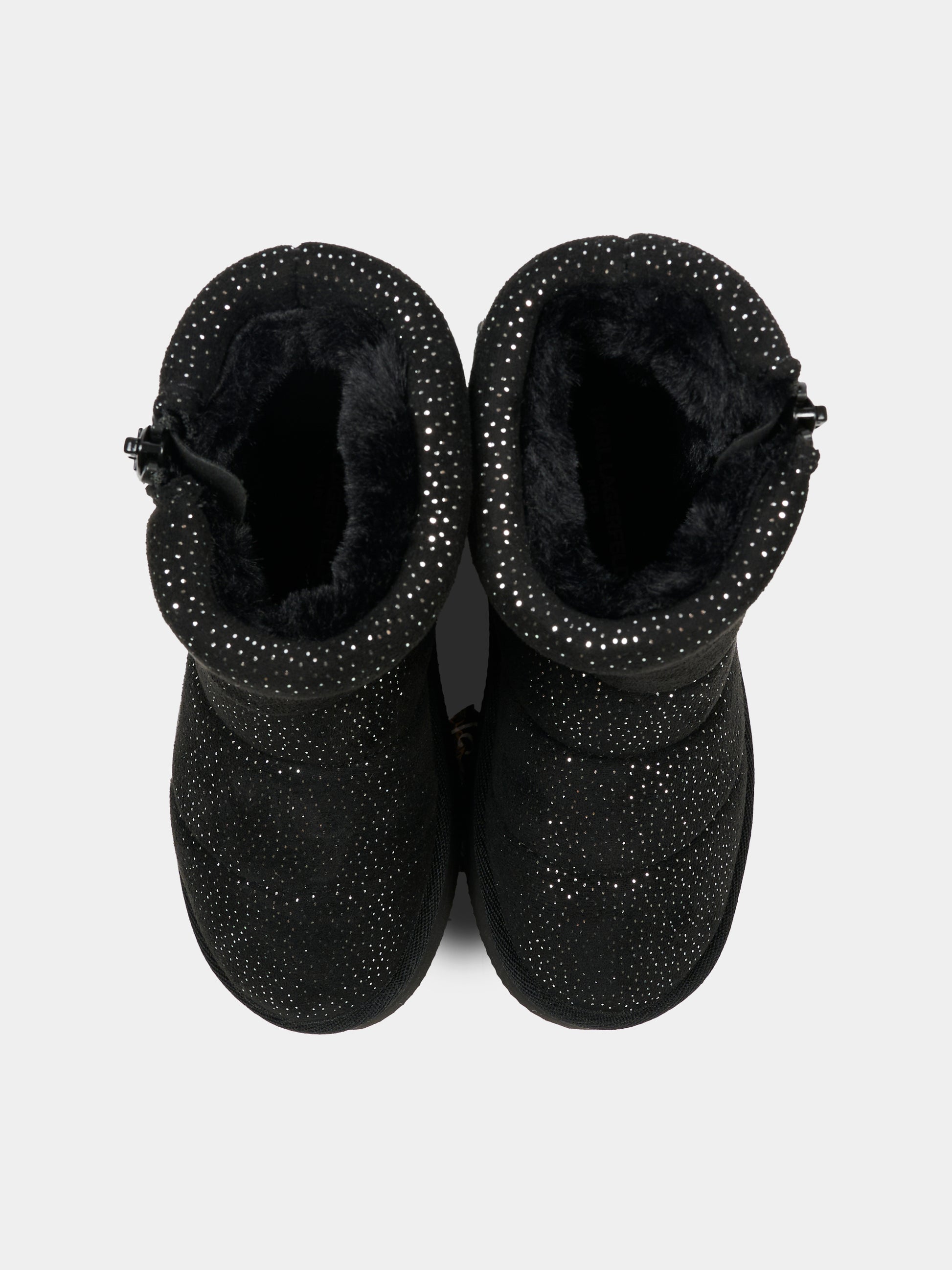 Stivali da neve neri per bambina con logo,Karl Lagerfeld Kids,Z30992 09B