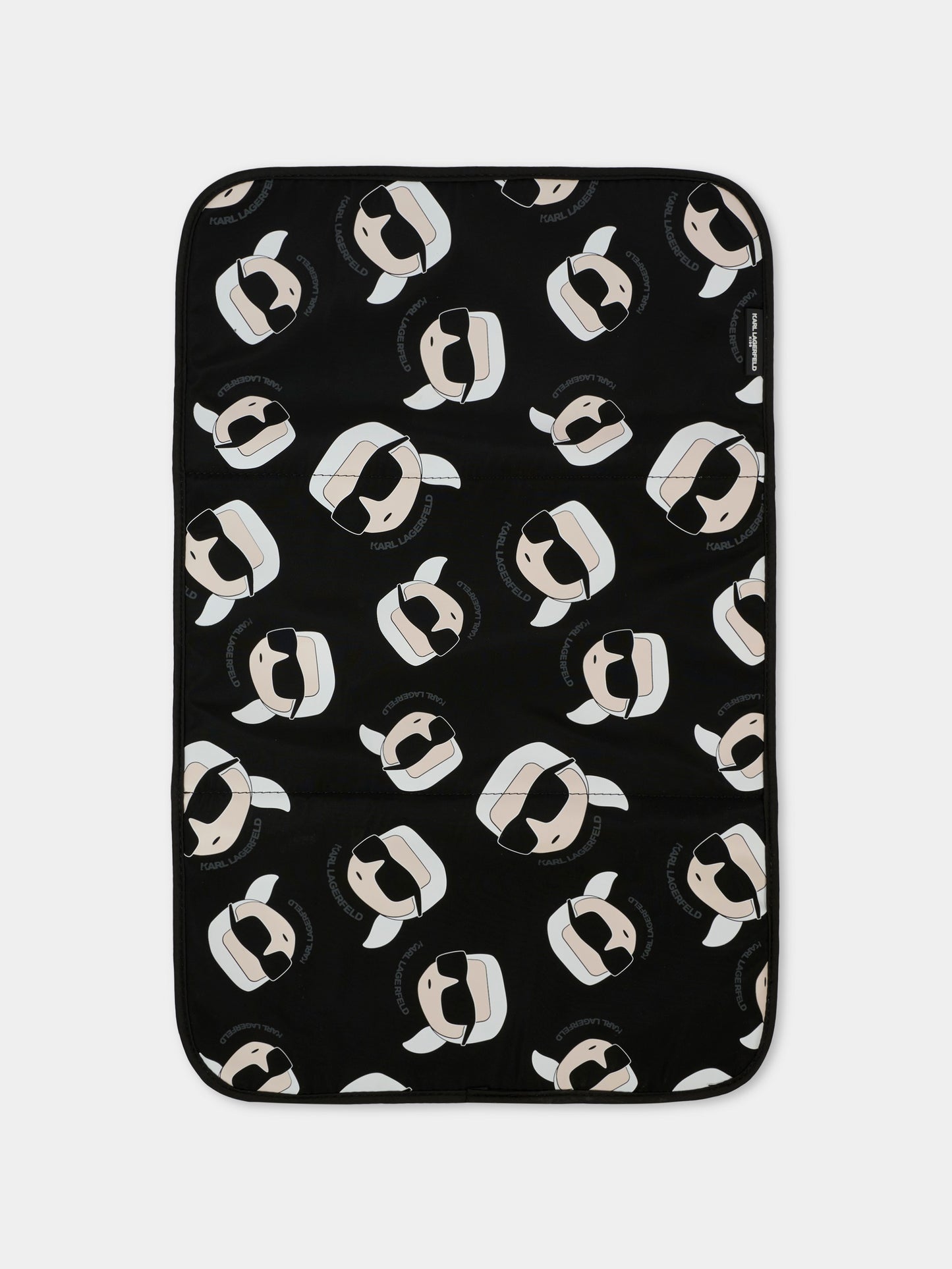 Borsa mamma nera per neonati con Karl Lagerfeld,Karl Lagerfeld Kids,Z30998 09B