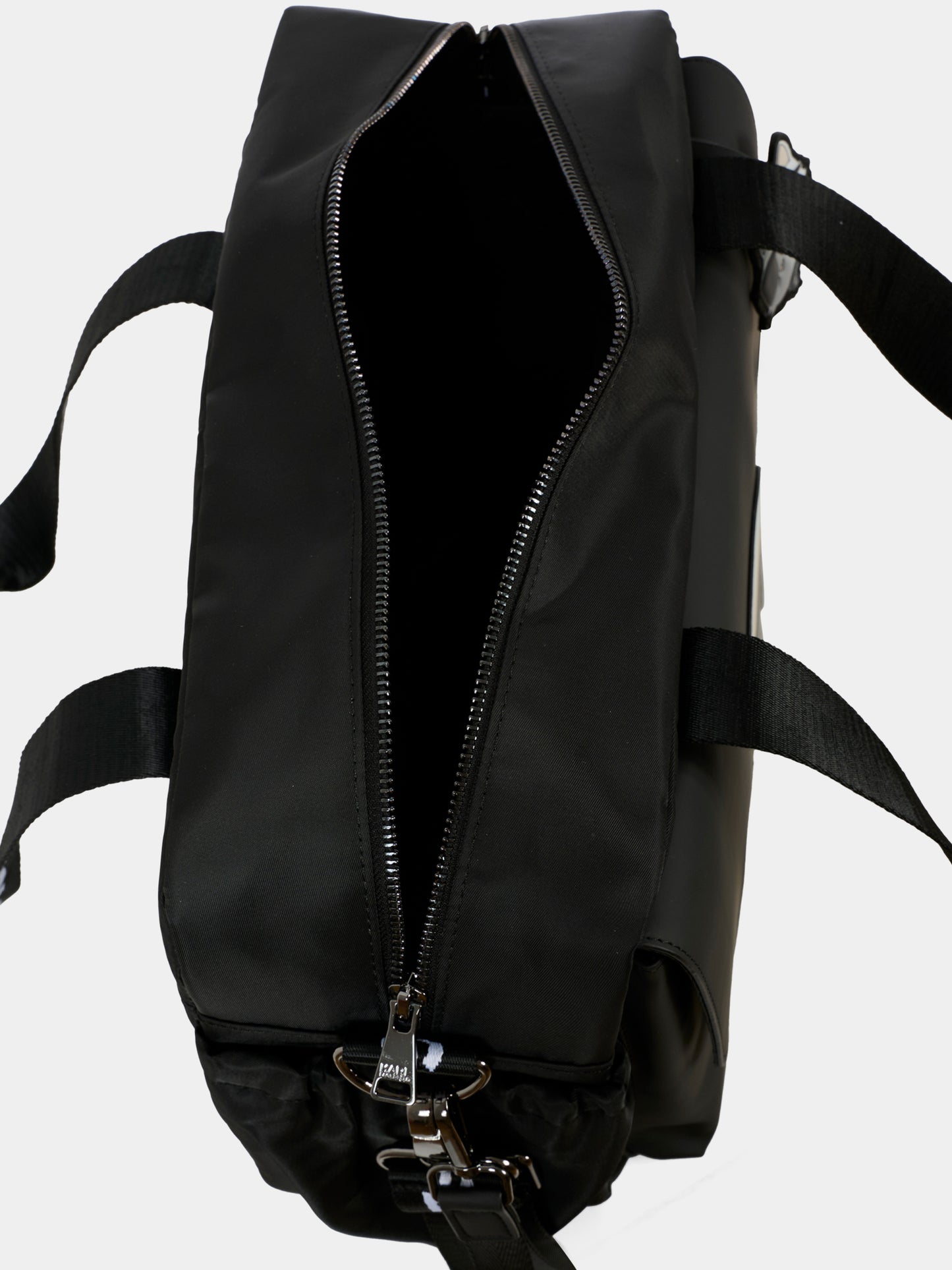 Borsa mamma nera con Karl Lagerfeld e logo,Karl Lagerfeld Kids,Z30999 09B