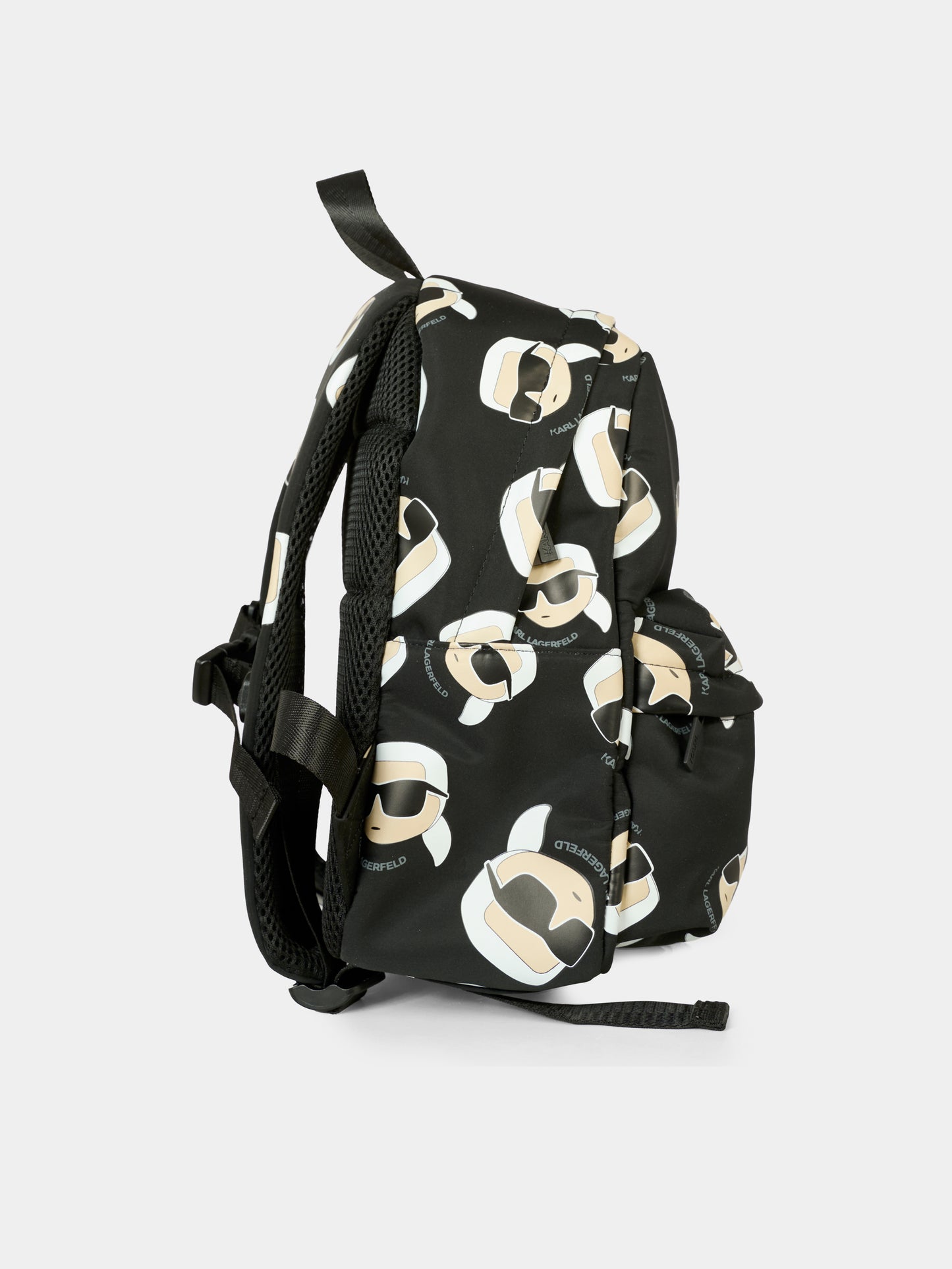 Zaino nero per neonati con Karl Lagerfeld,Karl Lagerfeld Kids,Z31037 09B