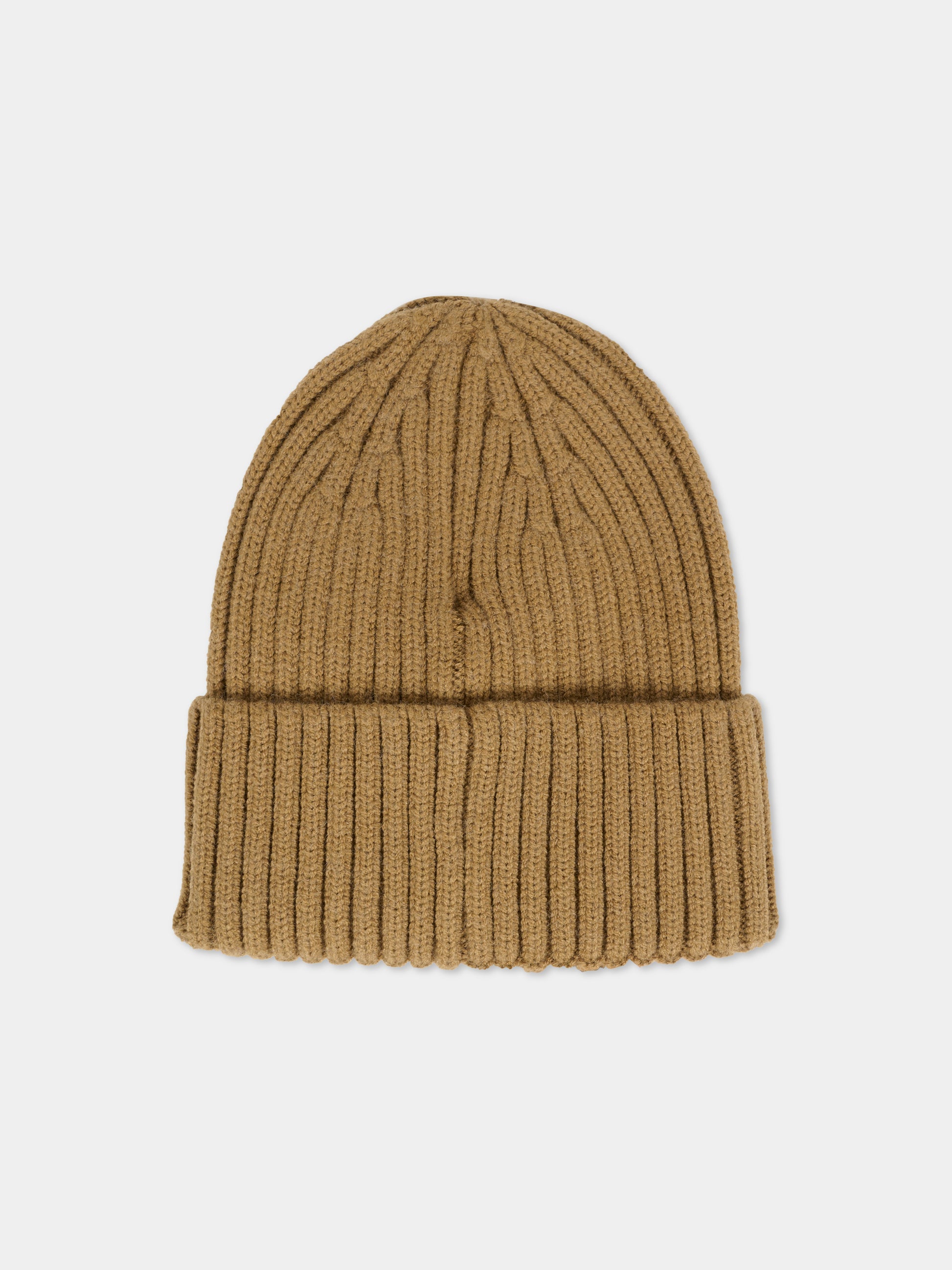 Berretto marrone per bambino con logo,Timberland,T60755 659