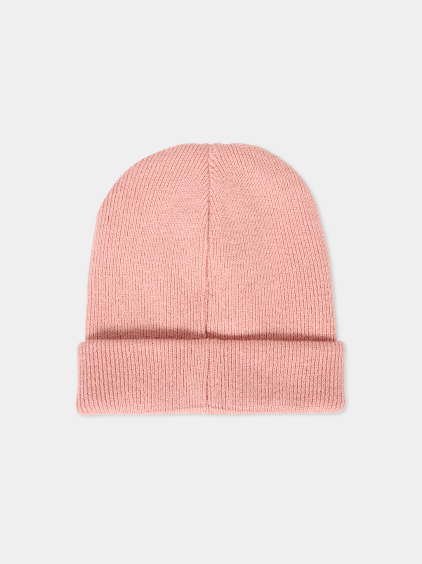 Berretto rosa per bambina con Lucky Tiger,Kenzo Kids,K61216 47H