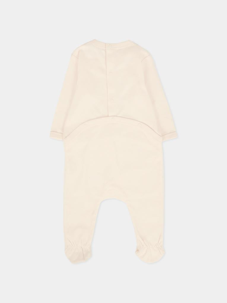 Set tutina rosa per neonata con papavero,Kenzo Kids,K61251 47R