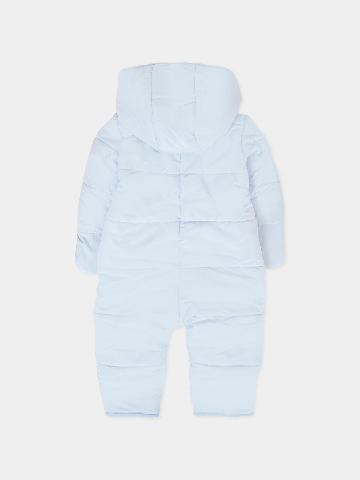 Piumino azzurro per neonato con elefante,Kenzo Kids,K61255 771
