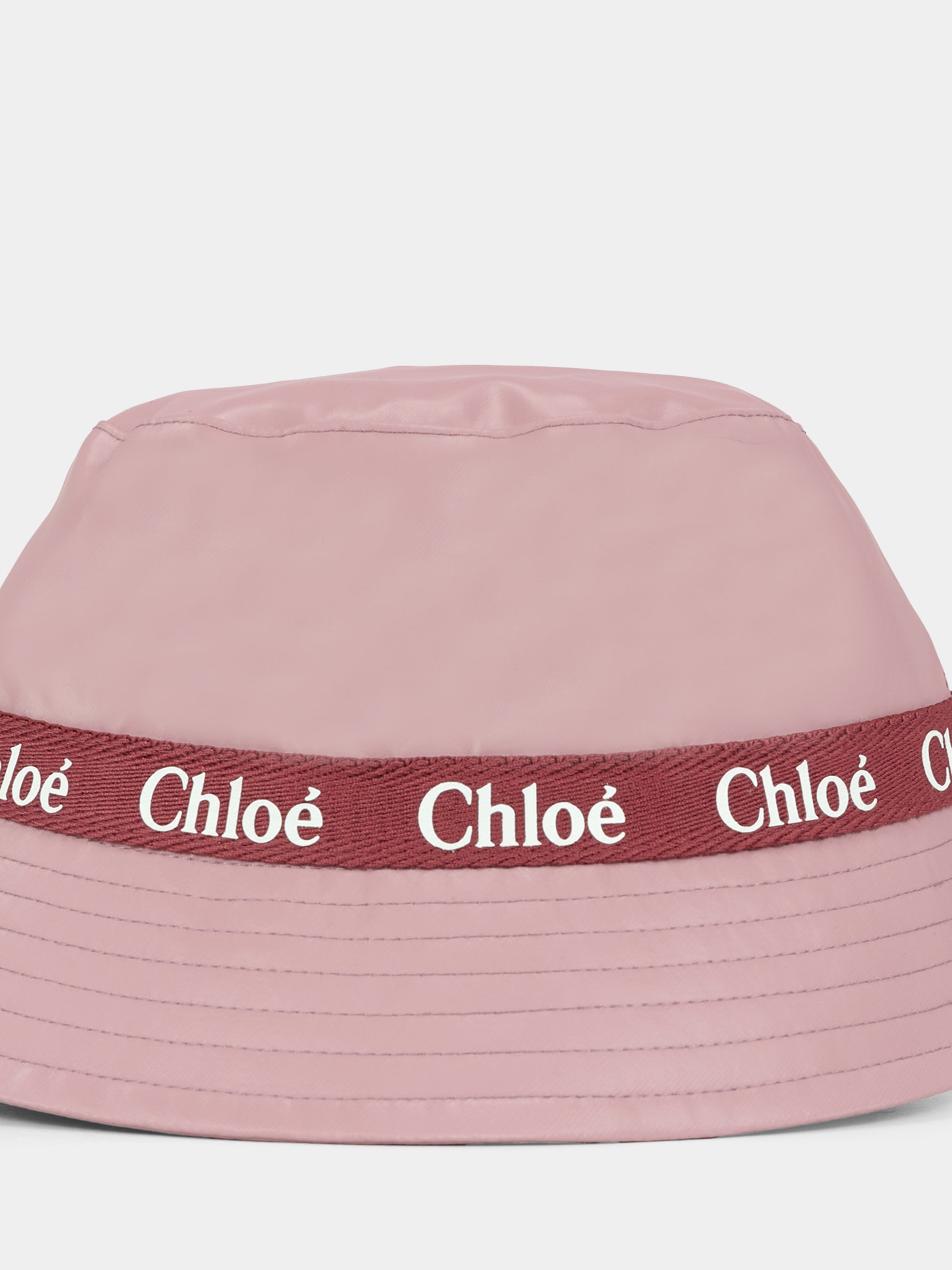 Cloche viola per bambina con logo,Chloé Kids,C20680 90F