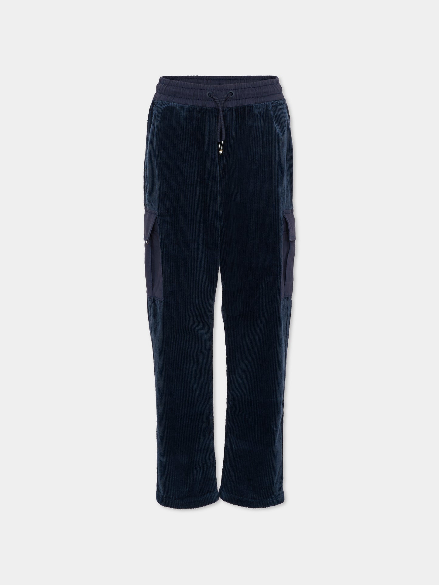 Pantaloni blu per bambino con logo,Boss,J52303 849