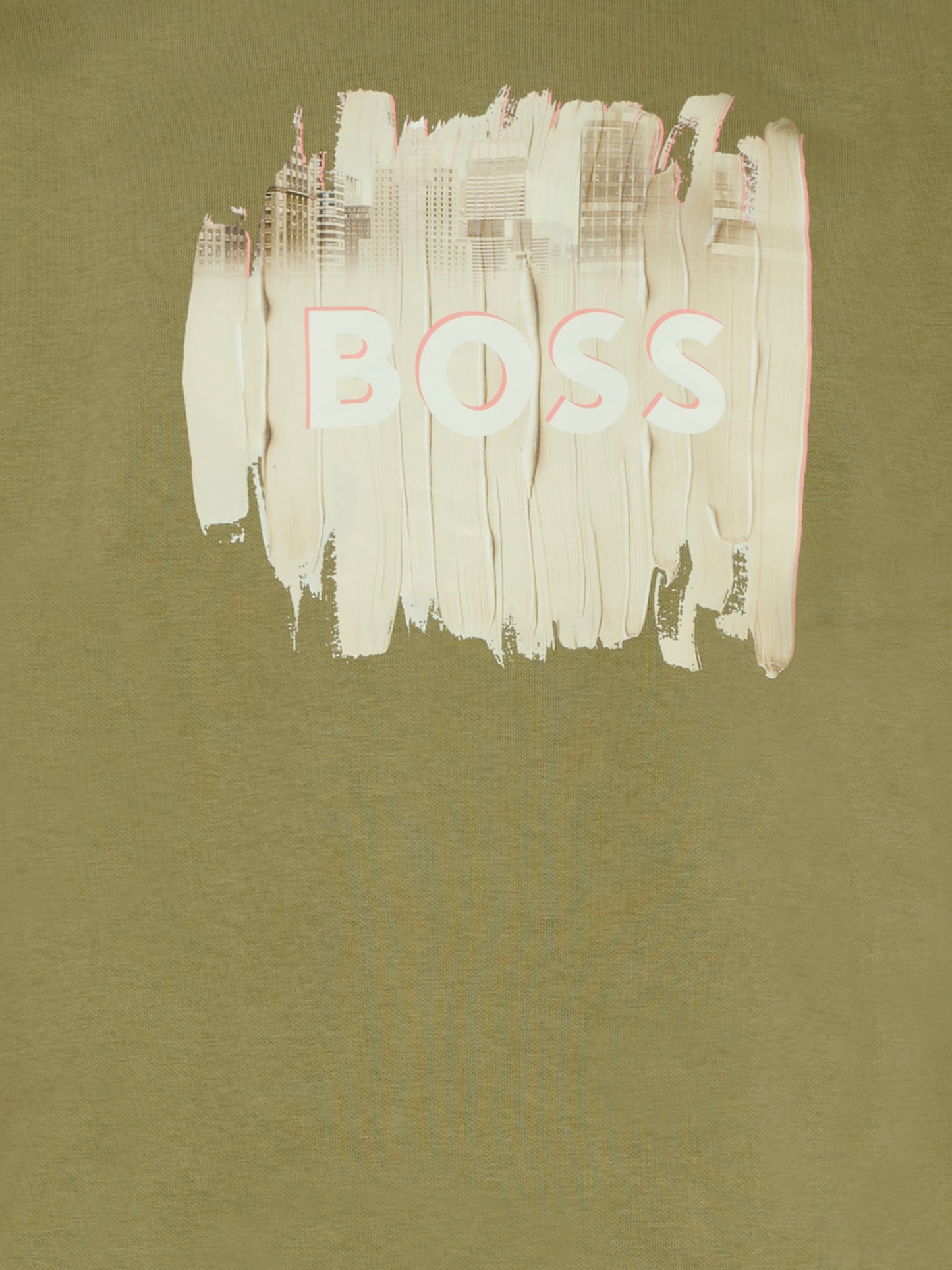 Sweat-shirt vert pour garçon avec logo