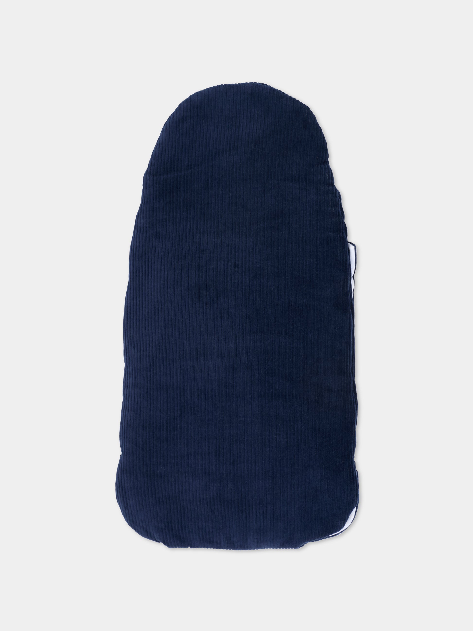 Sacco nanna blu per neonato con logo ricamato,Boss,J52602 849
