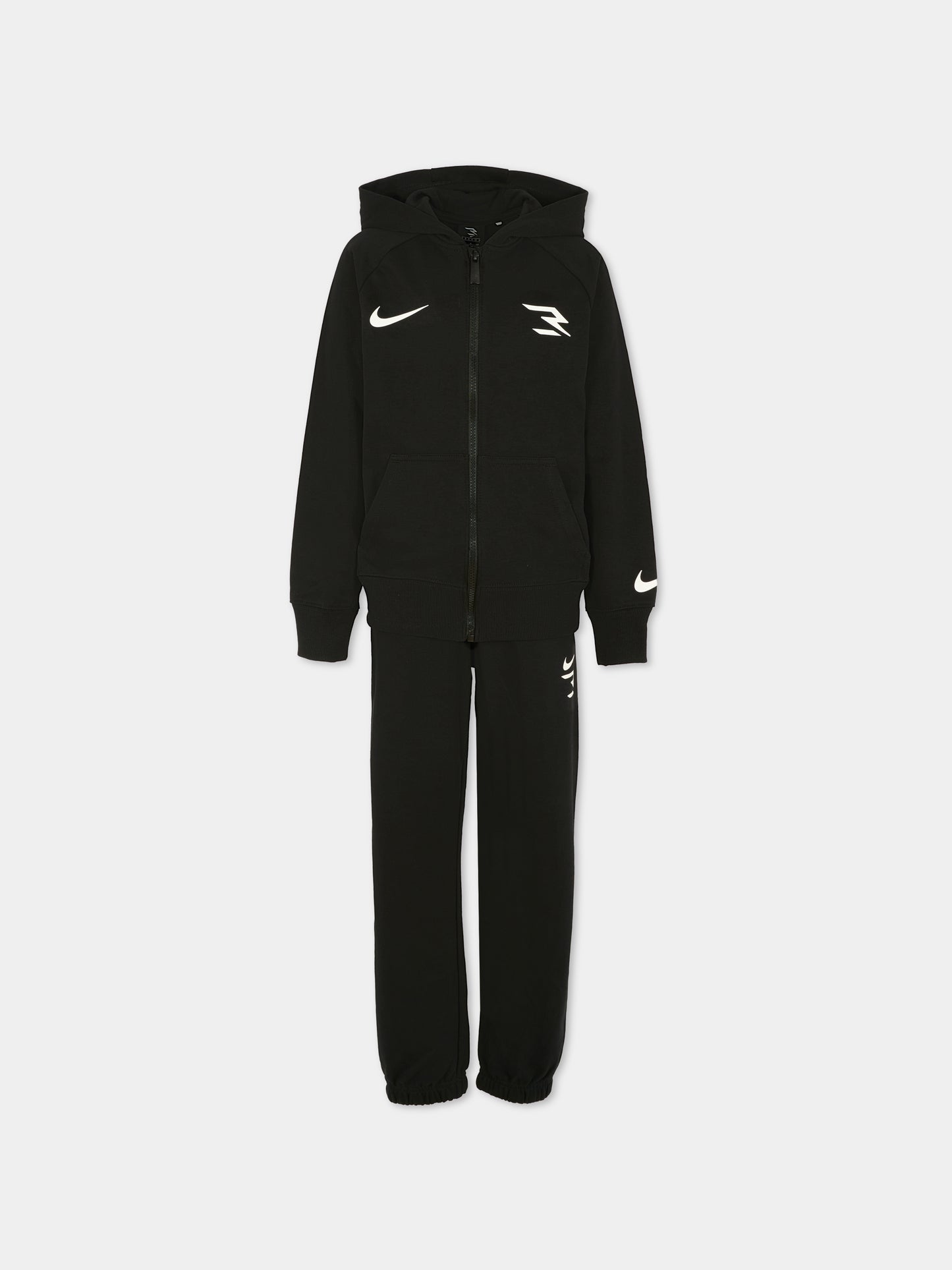 Completo nero per bambino con loghi,Nike,9Q1216 023