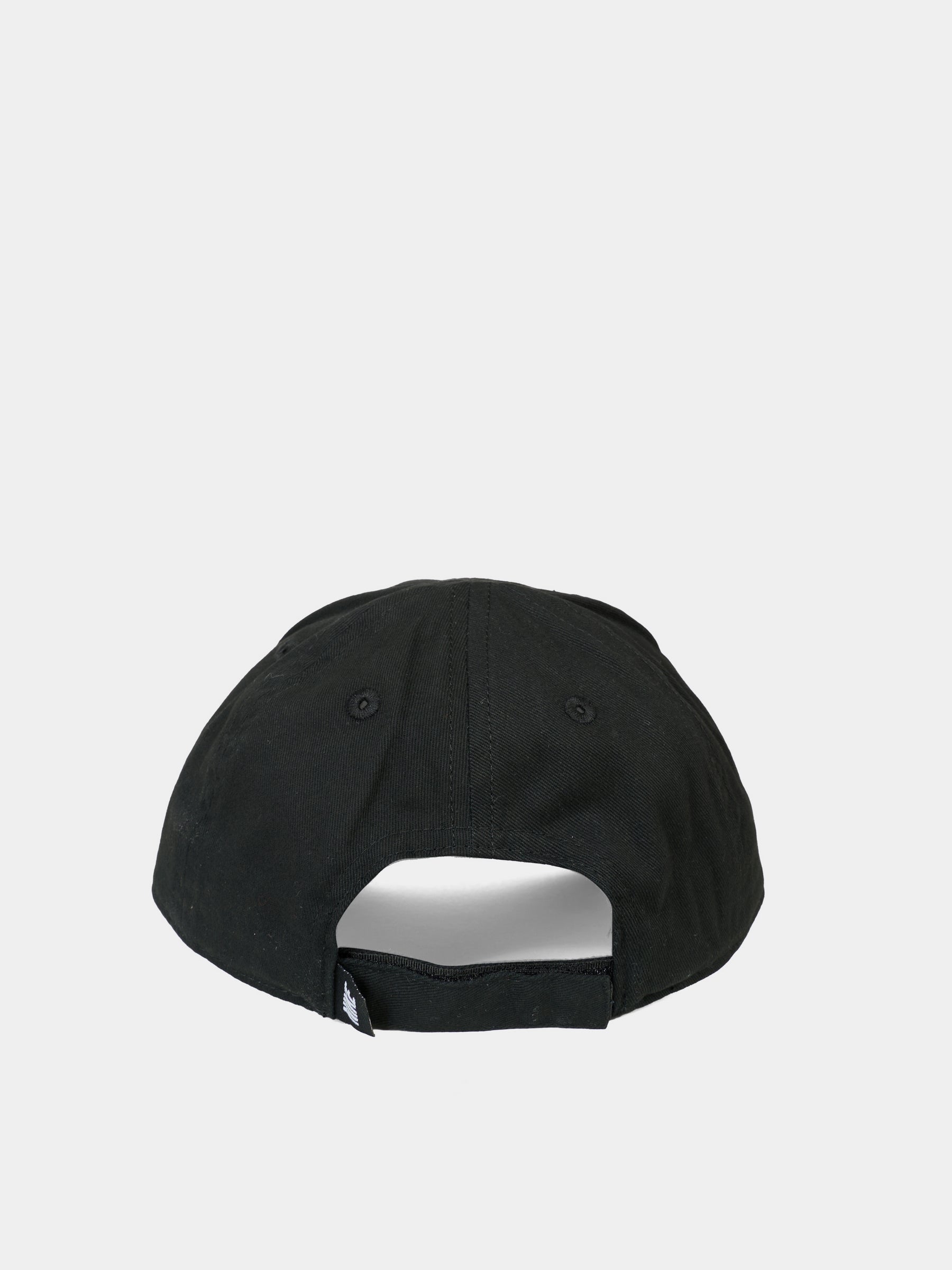 Cappello nero per bambini con logo bianco,Nike,8A2902 023