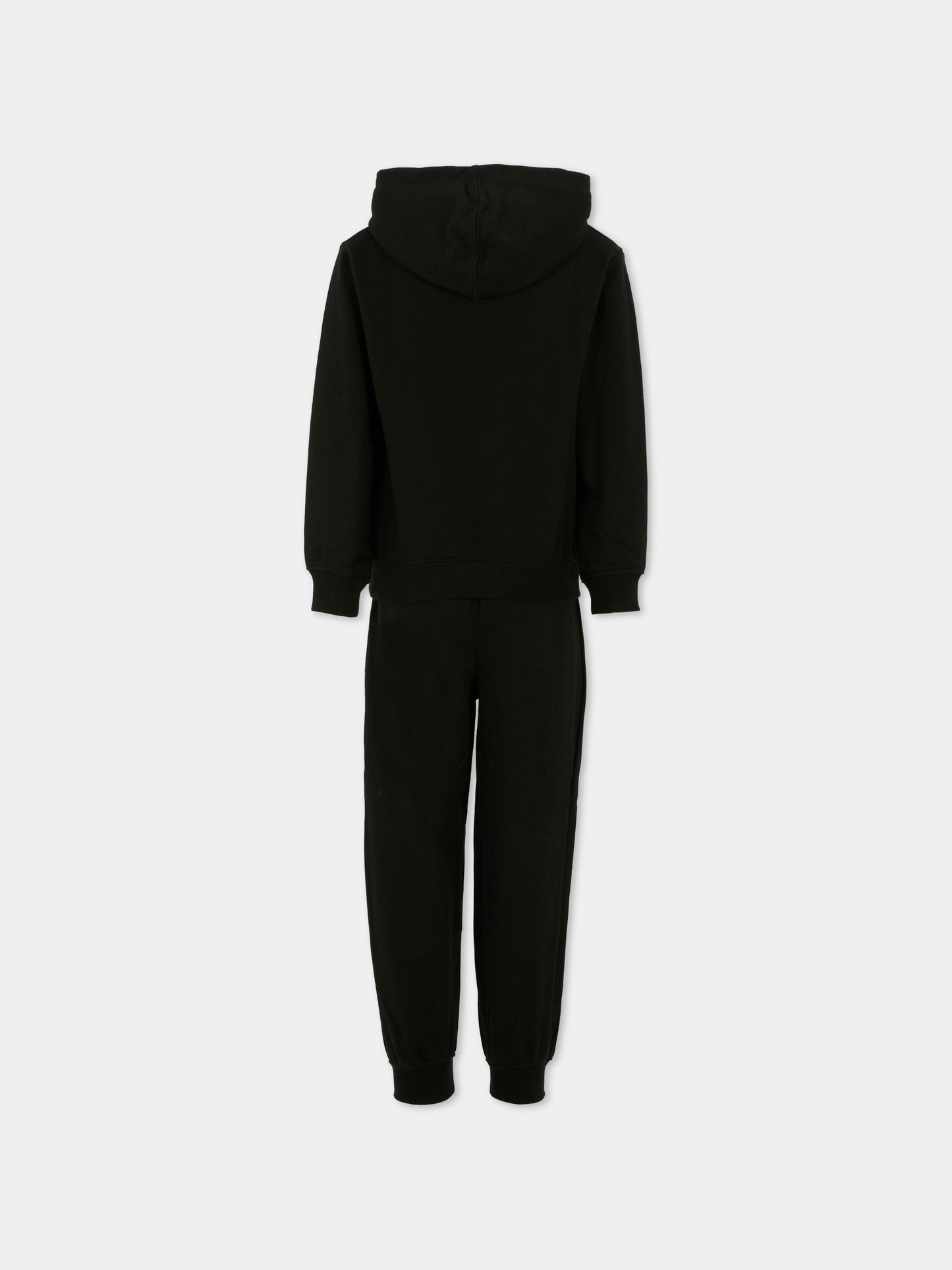 Completo nero per bambino con jumpman,Jordan,85F123 023