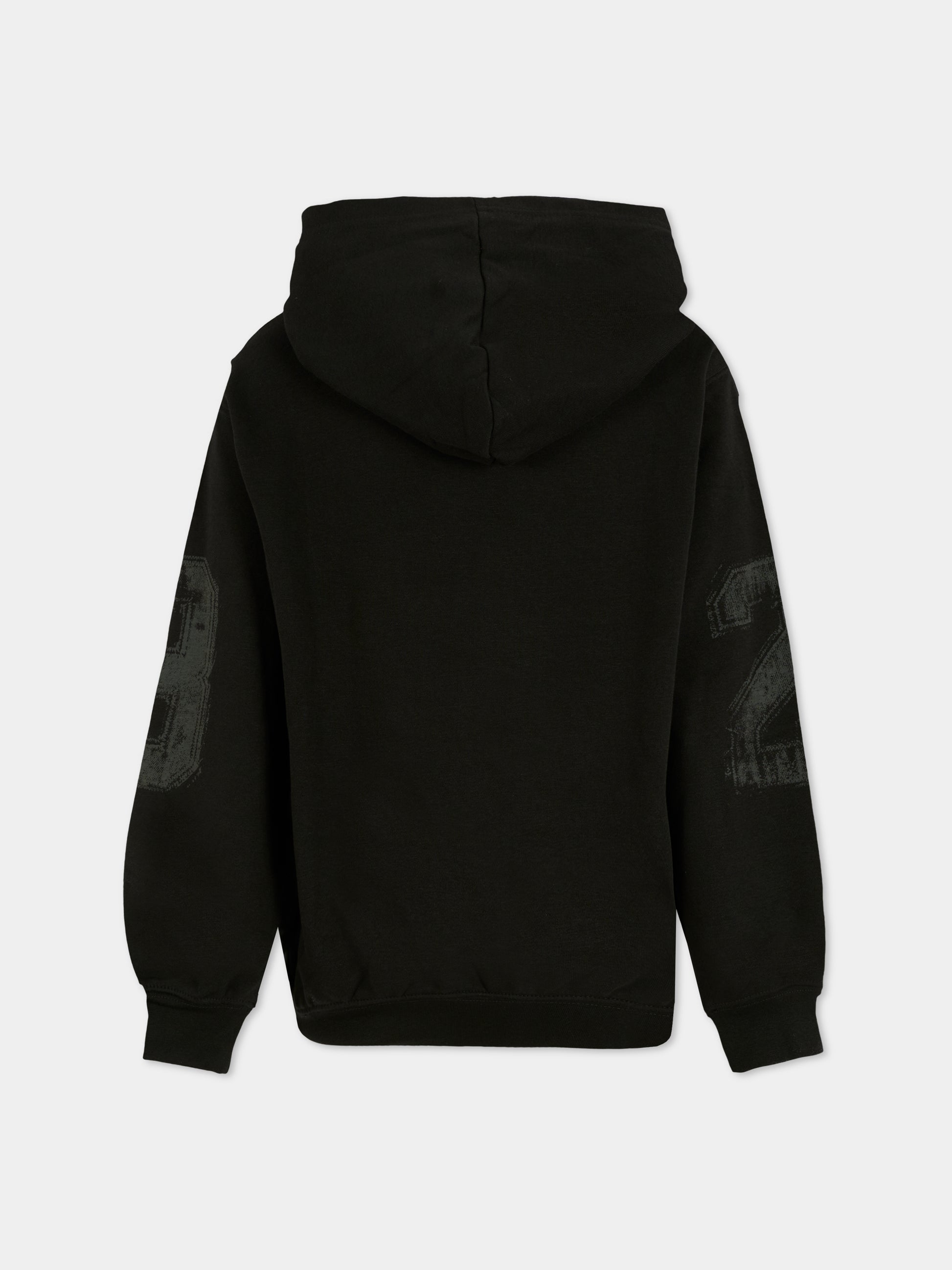 Felpa nera per bambino con jumpman,Jordan,95F099 023