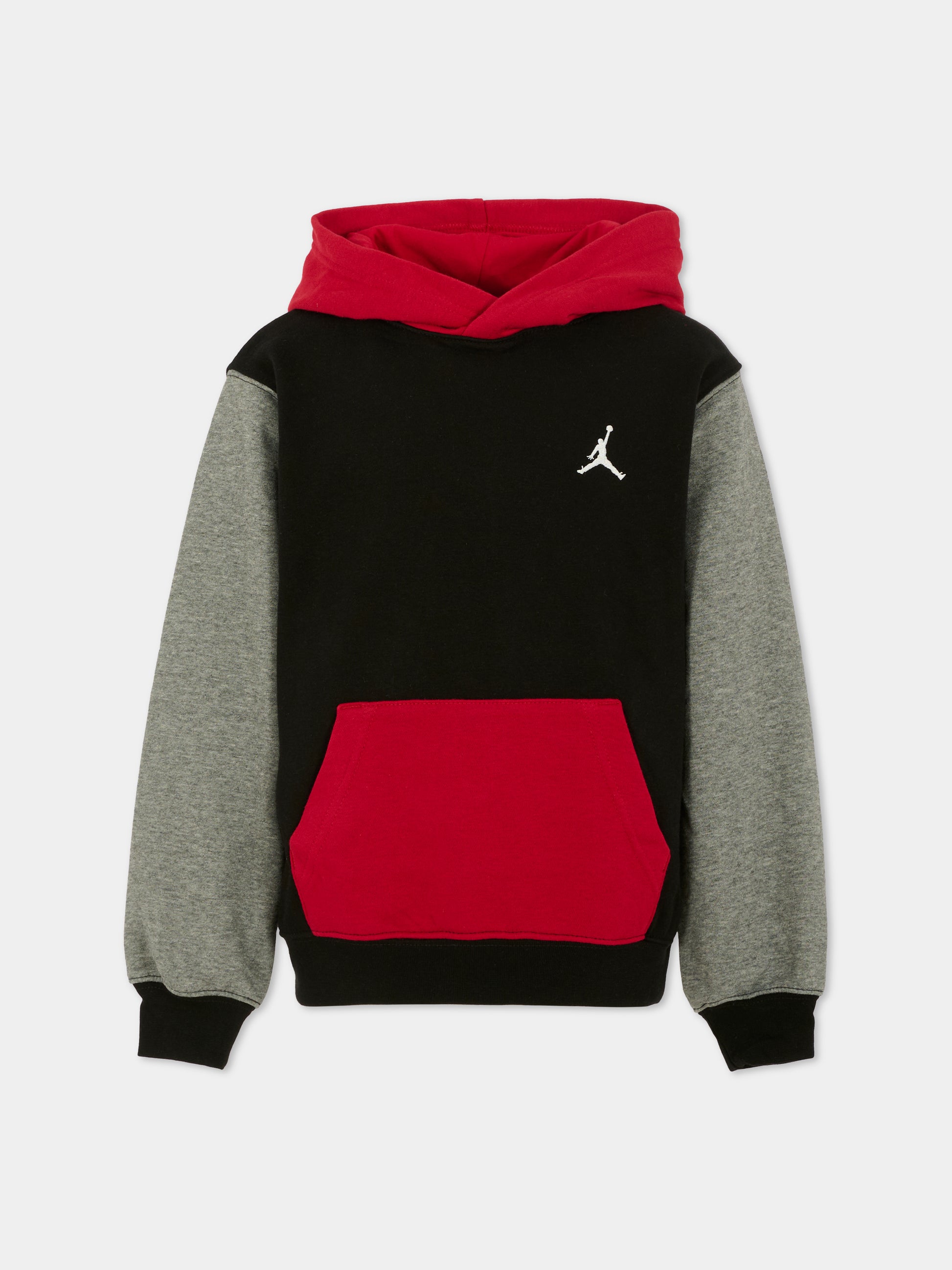 Felpa nera per bambino con jumpman,Jordan,95F121 KR5
