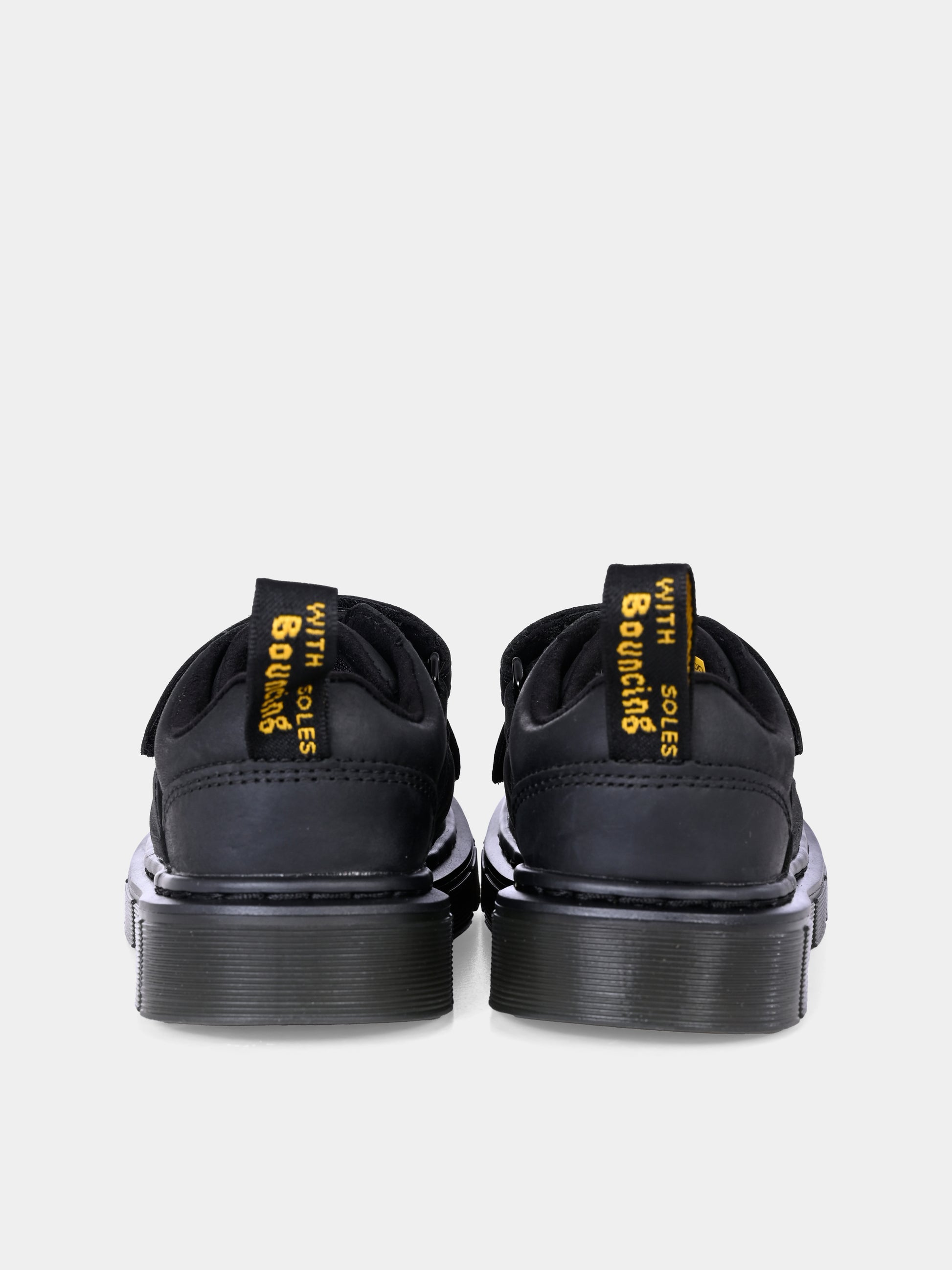 Mocassini neri Raffe T per bambino,Dr. Martens,RAFFE SHOE T 32001001 BLACK WYOMING
