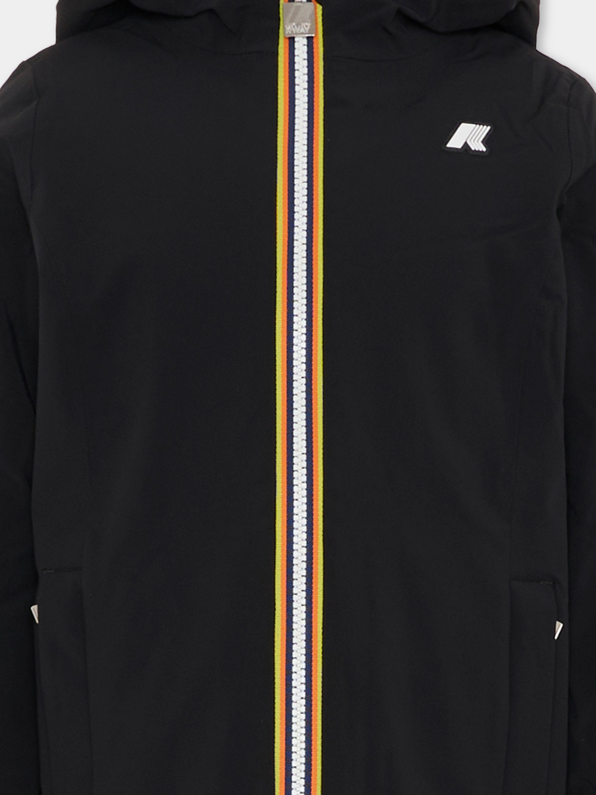 Piumino reversibile Denise St Warm rosa per bambina con logo,K-way,K11517W BBM