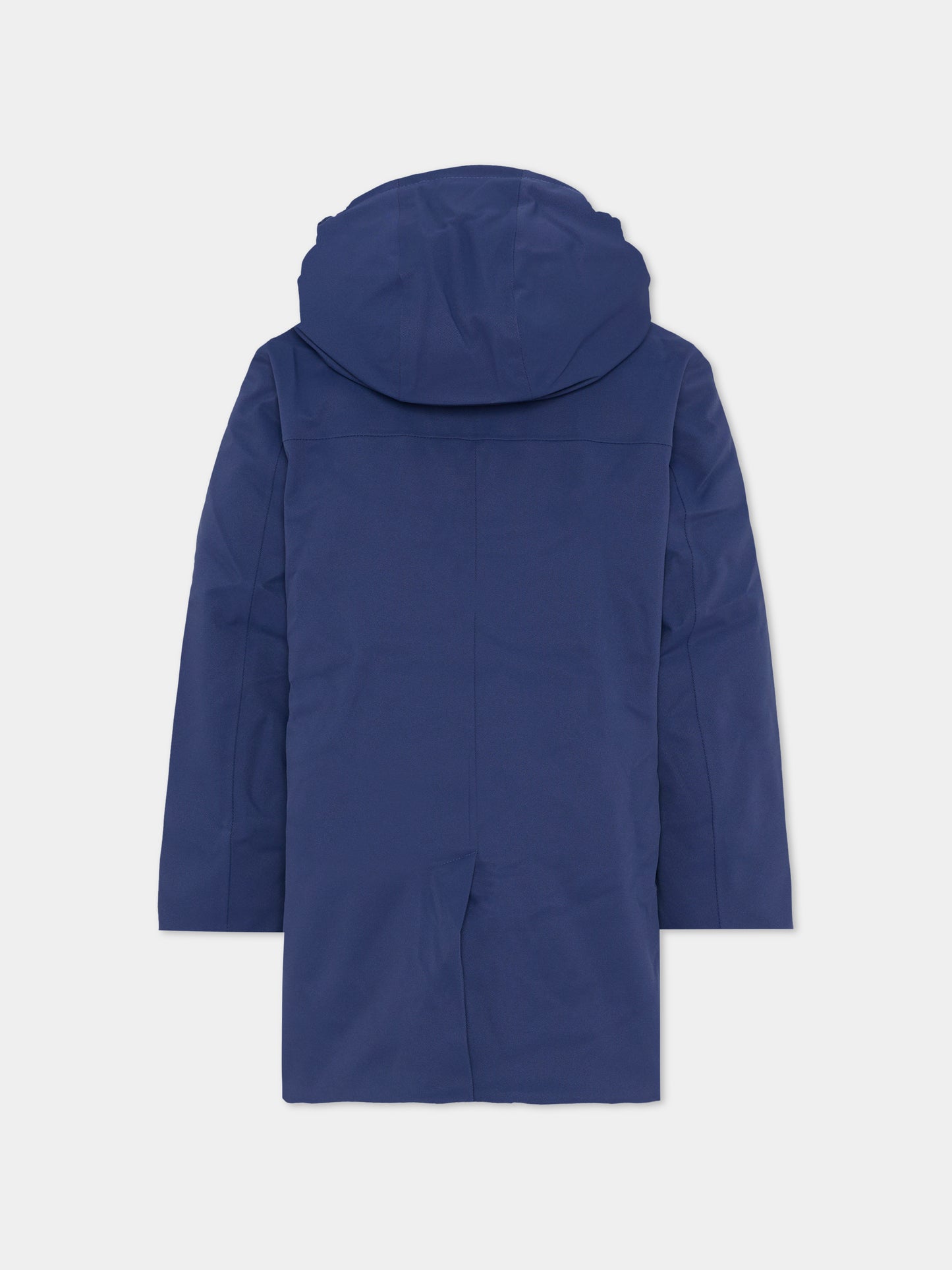 Parka Jarko Twill Marmotta blu per bambino con logo,K-way,K1128HW B2B