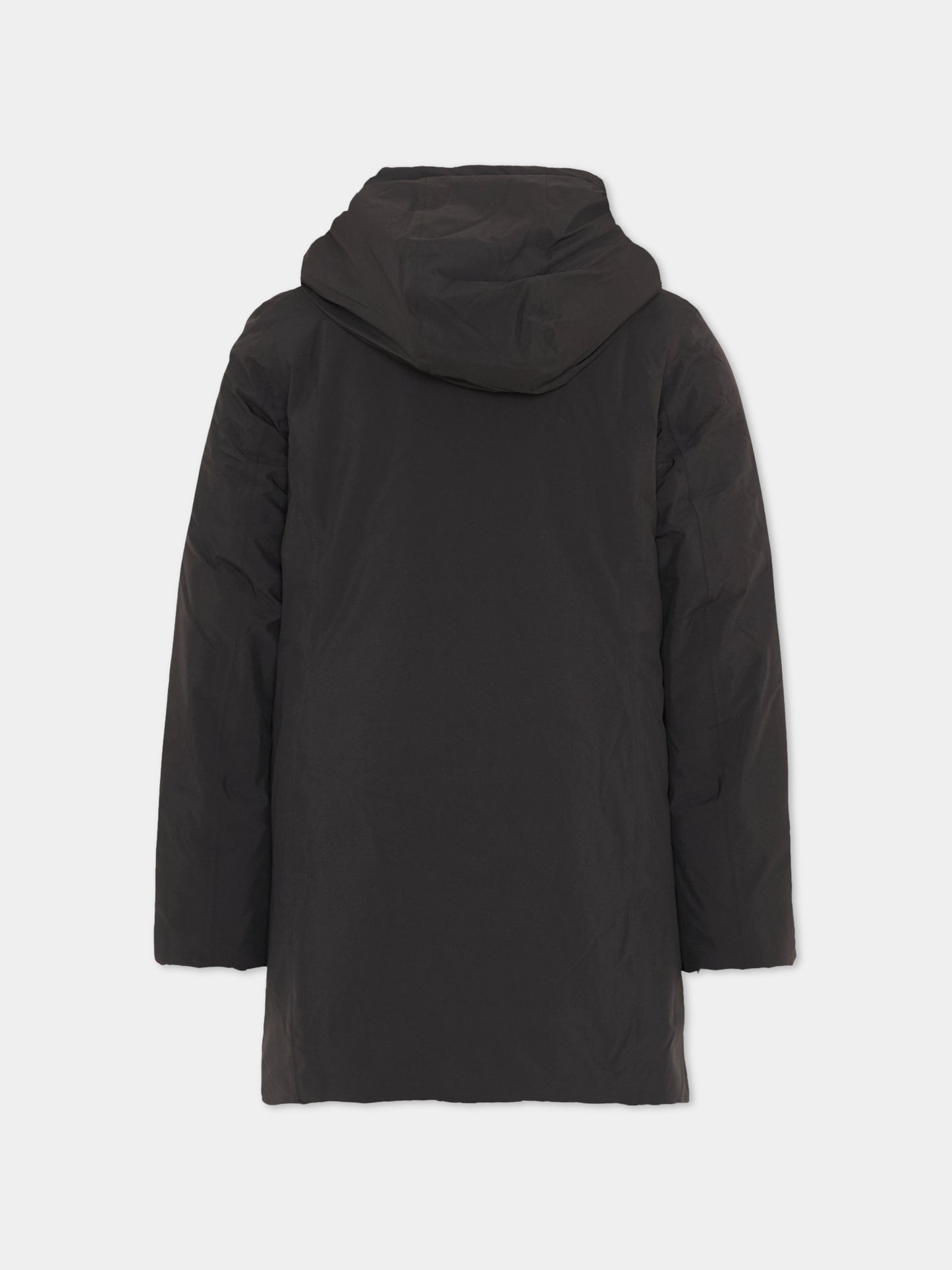 Parka Denise Marmotta nero per bambini con logo,K-way,K41383W AL8