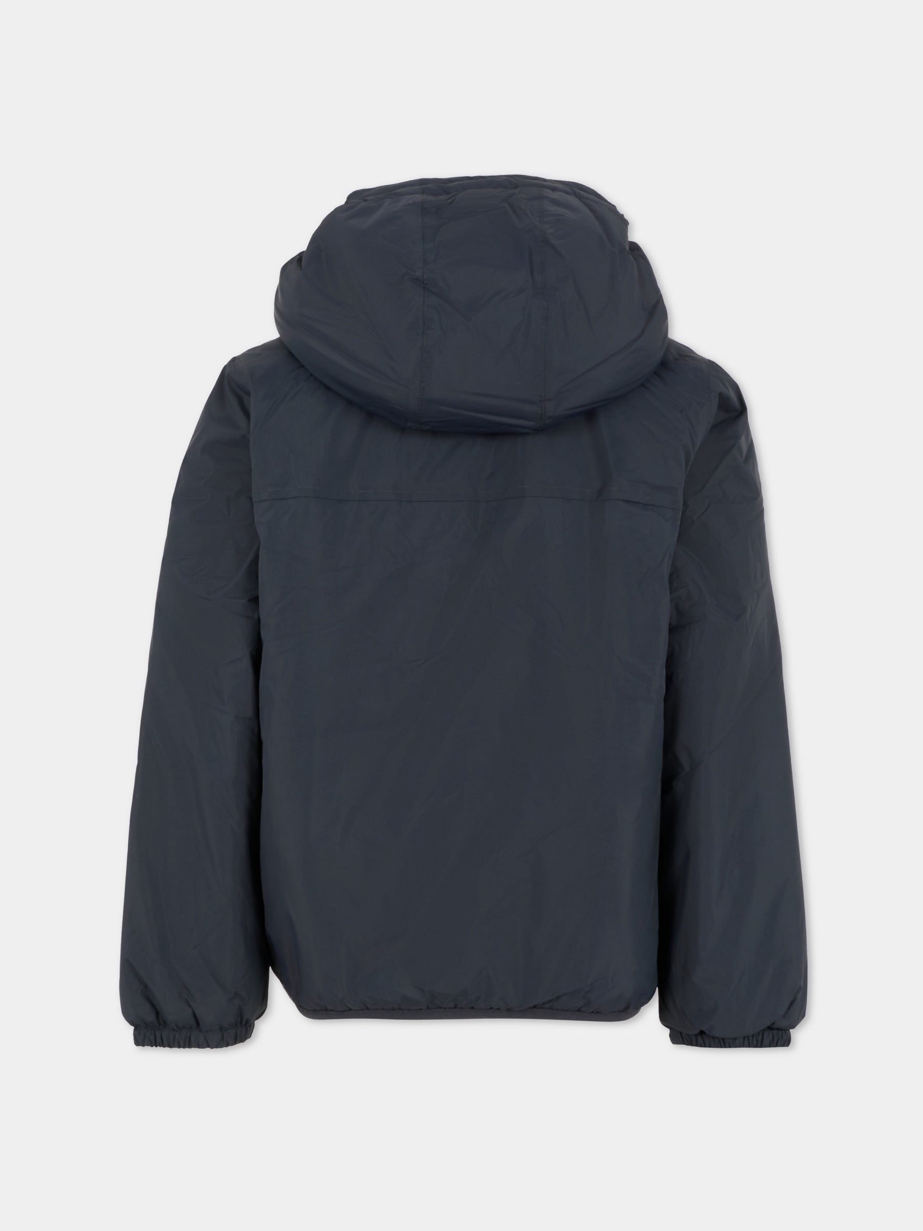 Giubbotto blu Claudine Orsetto per bambino con logo,K-way,K7142TW K89