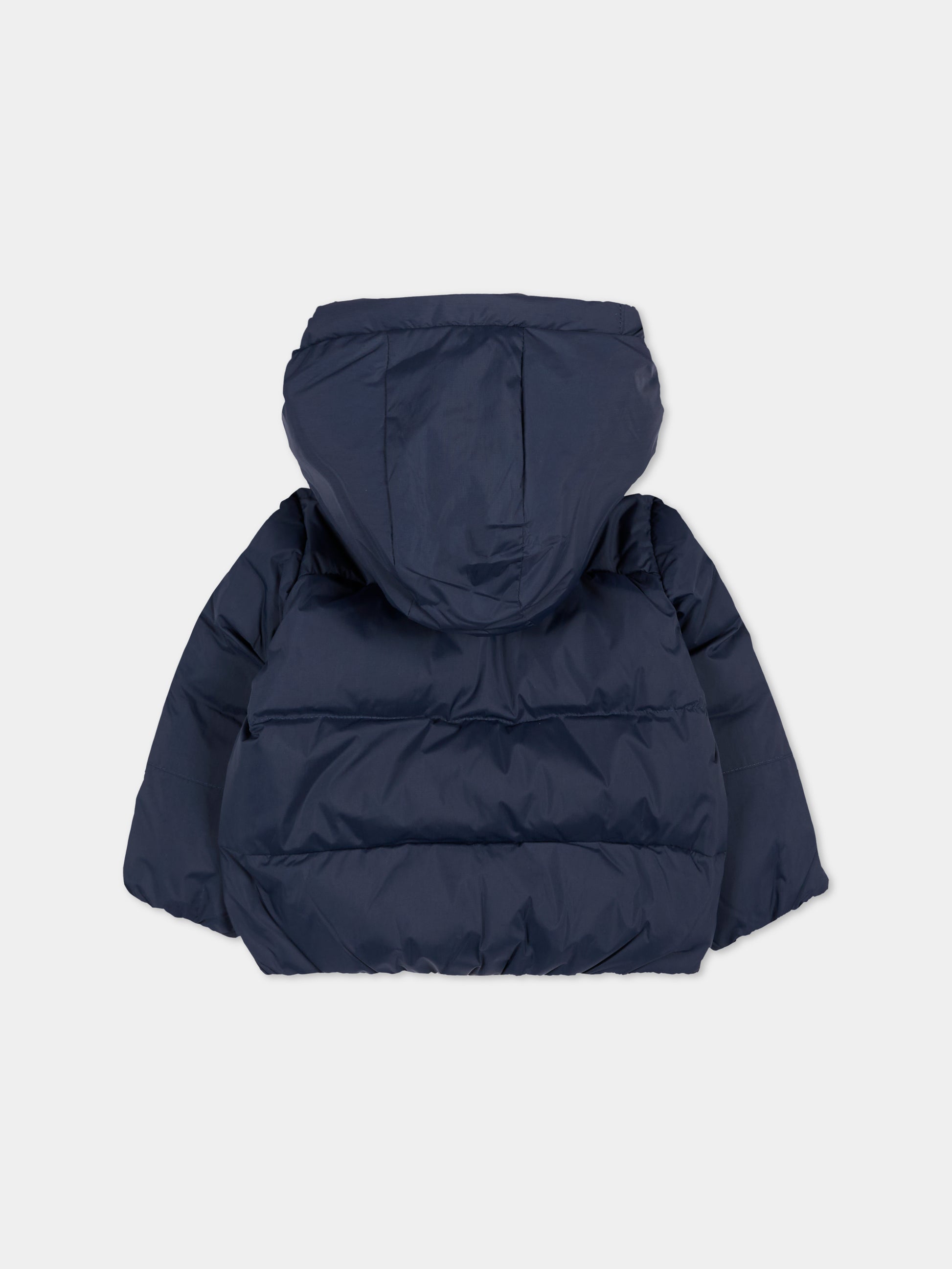 Piumino Le Vrai 4.0 Aurele blu per neonati,K-way,K7142VW K89