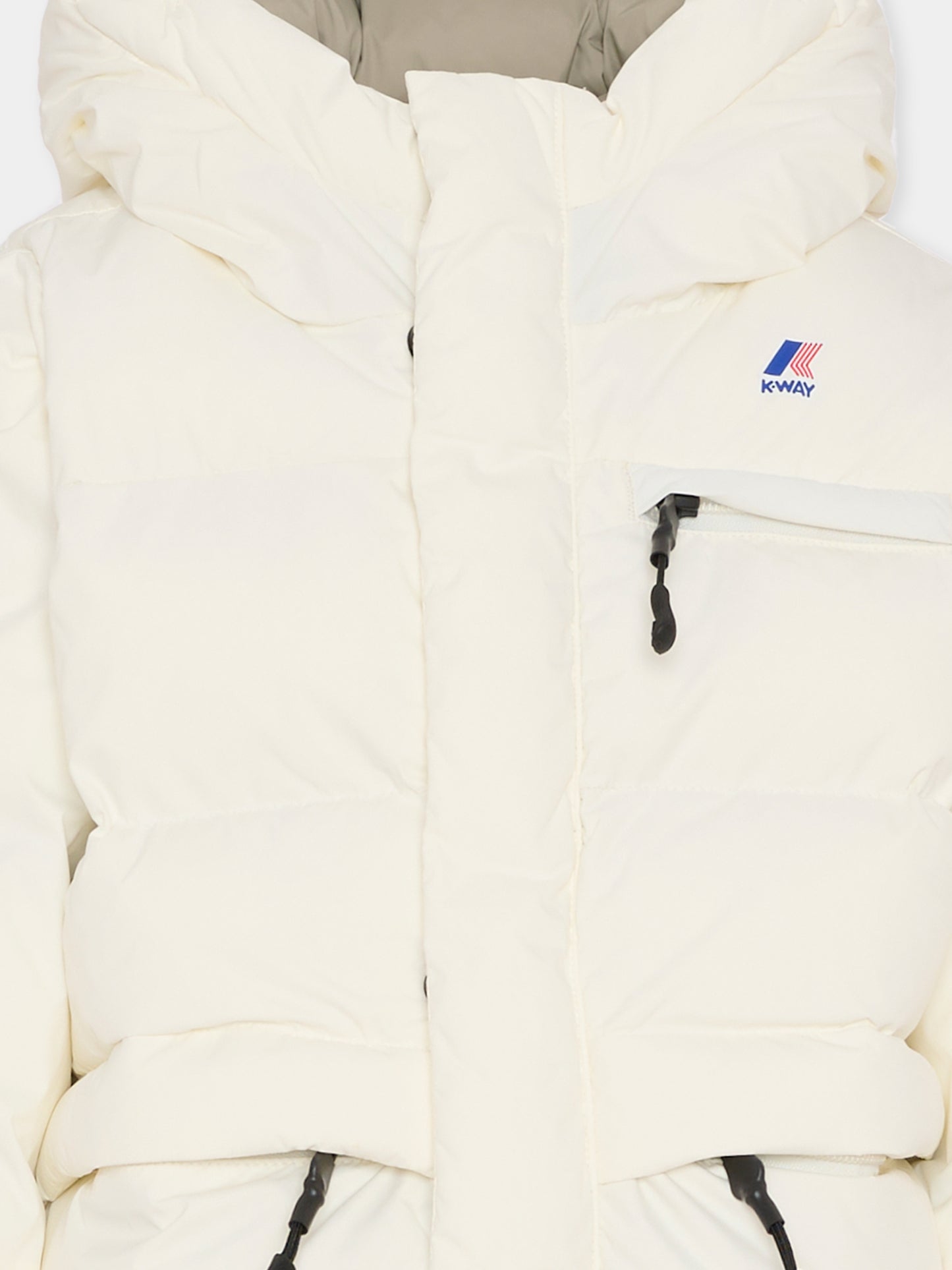 Piumino Le Vrai 4.0 Aurele bianco per bambini,K-way,K6141CW X42