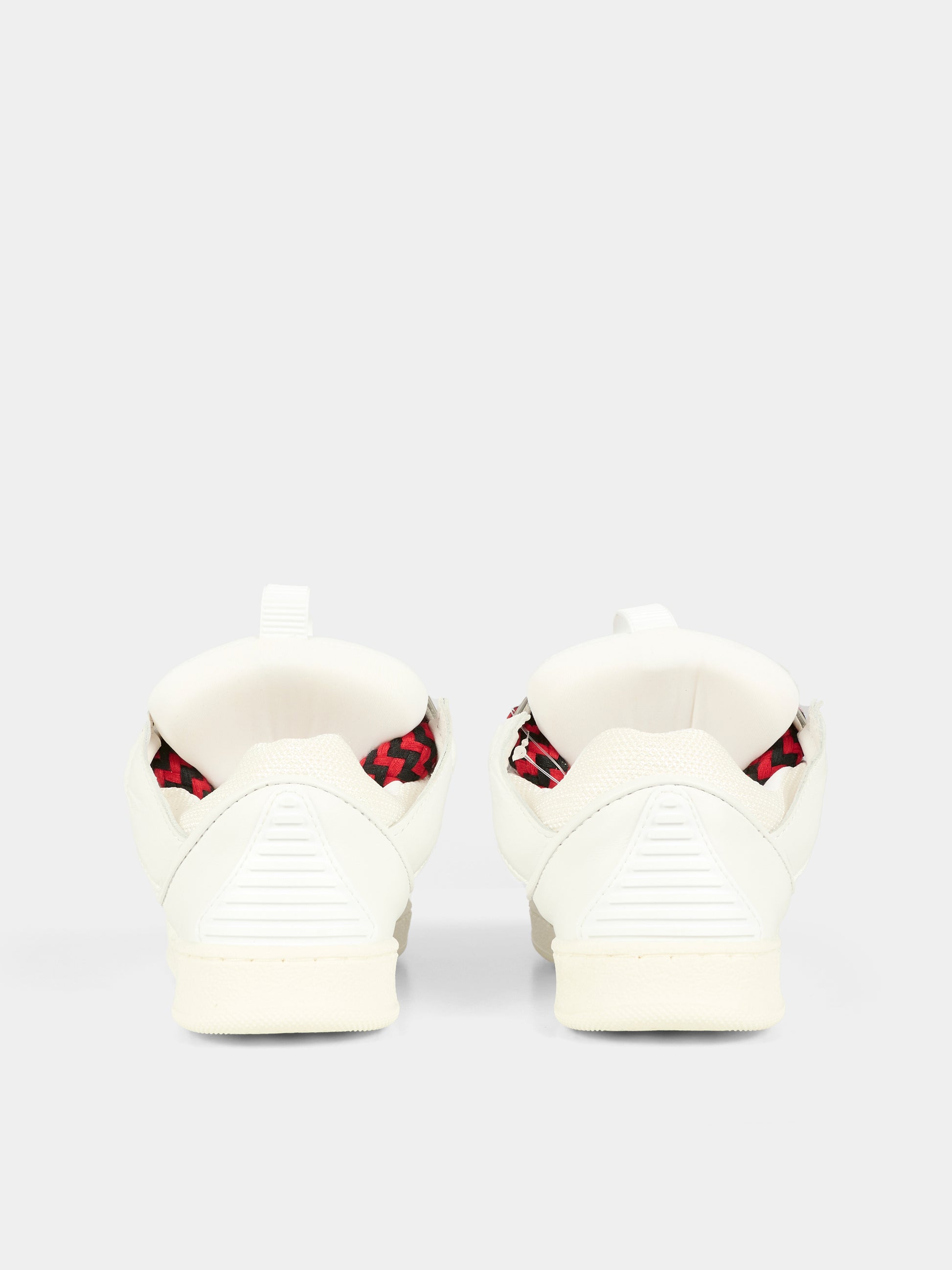 Sneakers bianche per bambino con logo,Lanvin Petite,N30306 N89