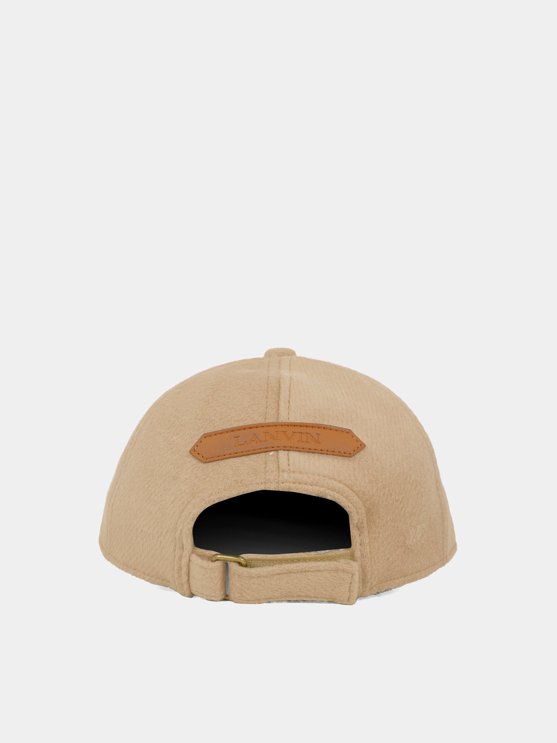 Cappello beige per bambino con logo,Lanvin Petite,N30309 276