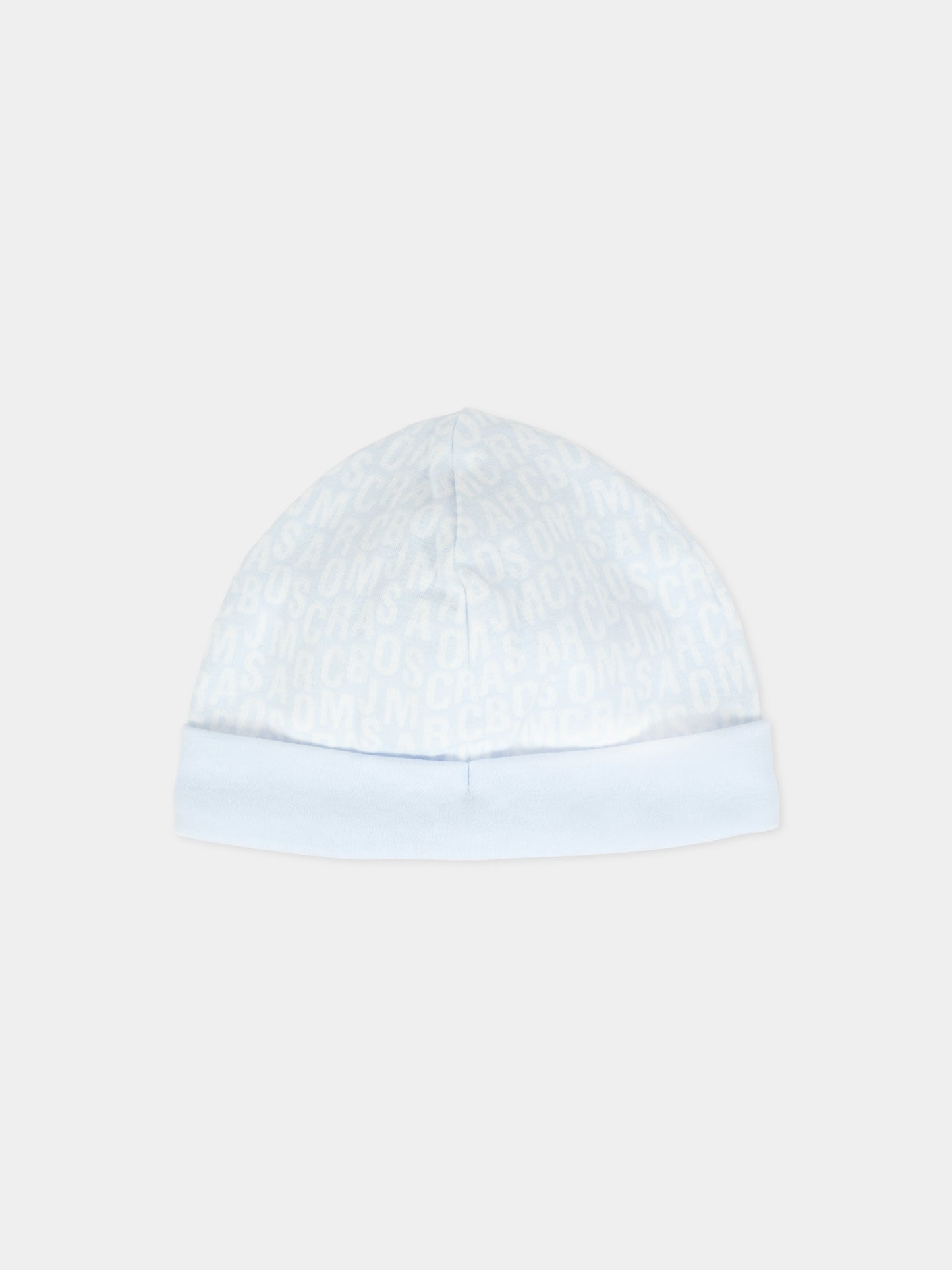 Set tutina celeste per neonato con logo,Marc Jacobs,W60668 791