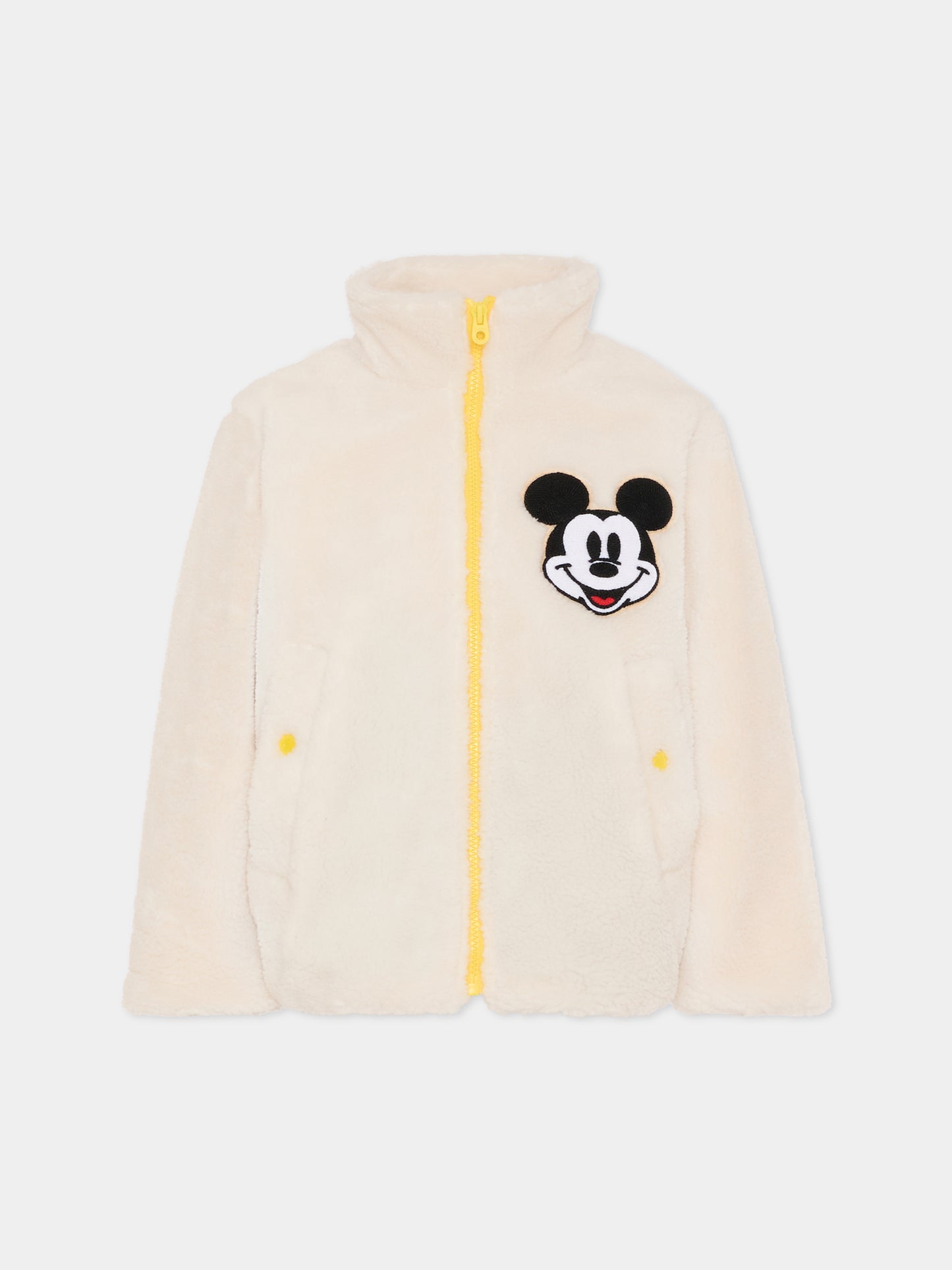 Ecopelliccia avorio per bambini con Topolino,Marc Jacobs,W60695 126